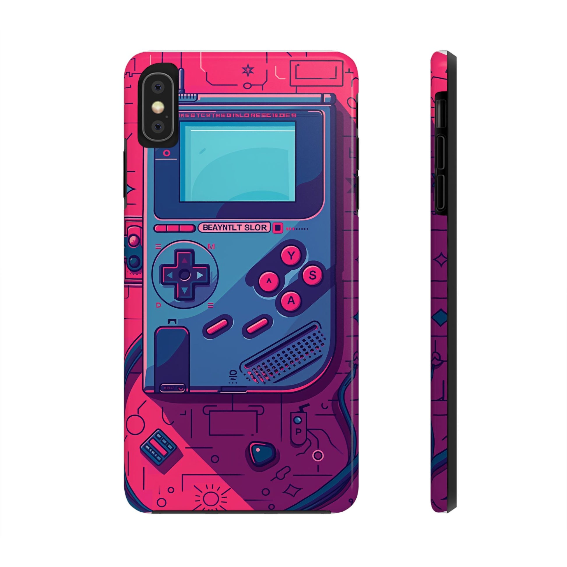 Durable iPhone Case with Alternative Universe Game Console Design - Protective Phone Cover - Fun and Sturdy Gaming Accessory - Gamer Gift