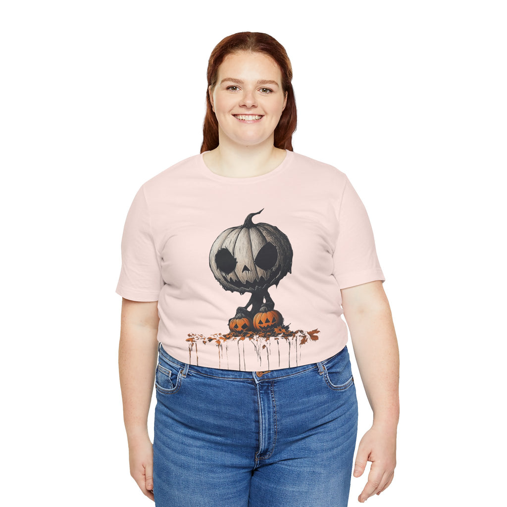 Halloween Spirit Graphic Tee Chillin' with the Pumpkin King
