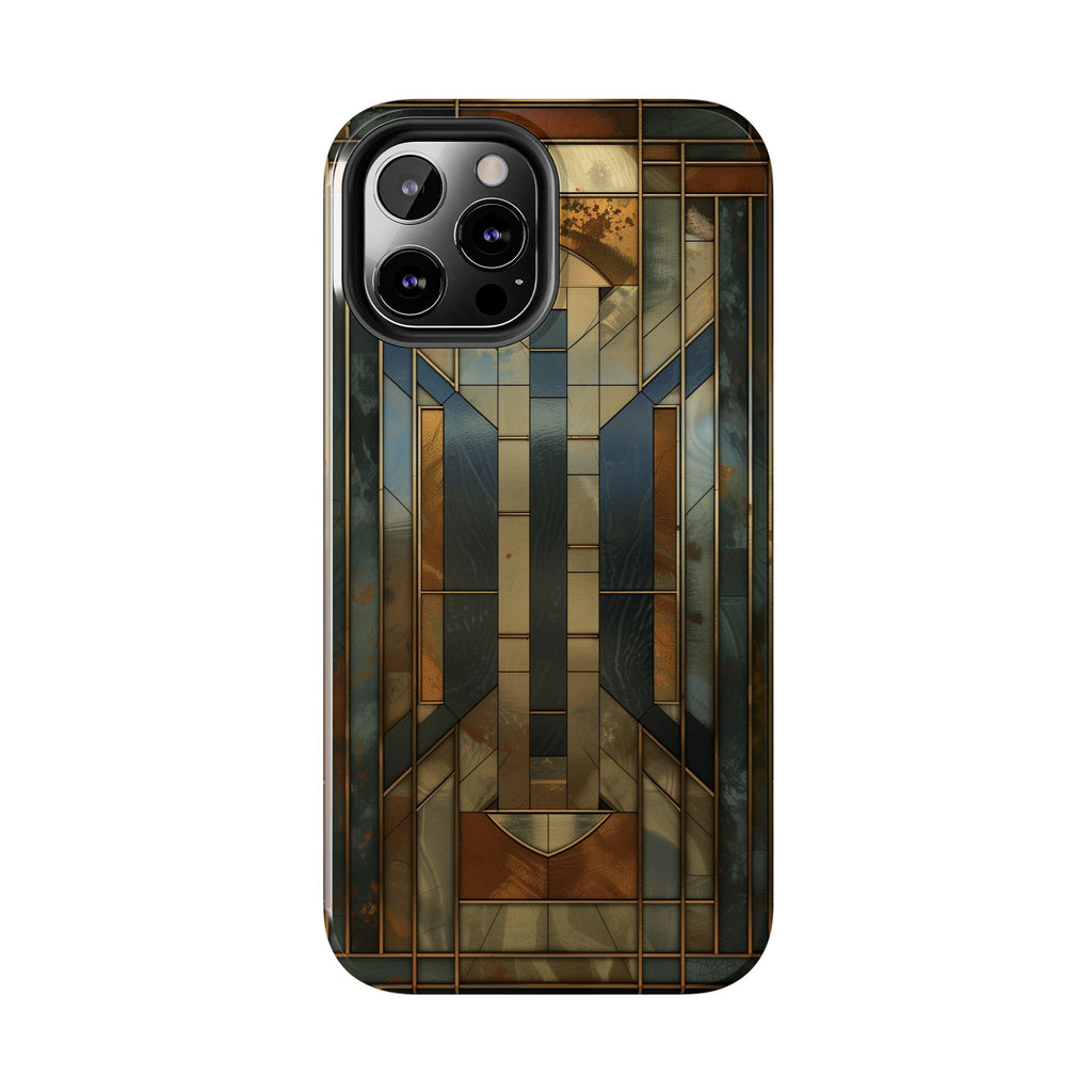Frank Lloyd Wright Stained Glass Phone Case - Architectural Style Phone Cover - Stained Glass Design Phone Case - Unique Phone Accessory