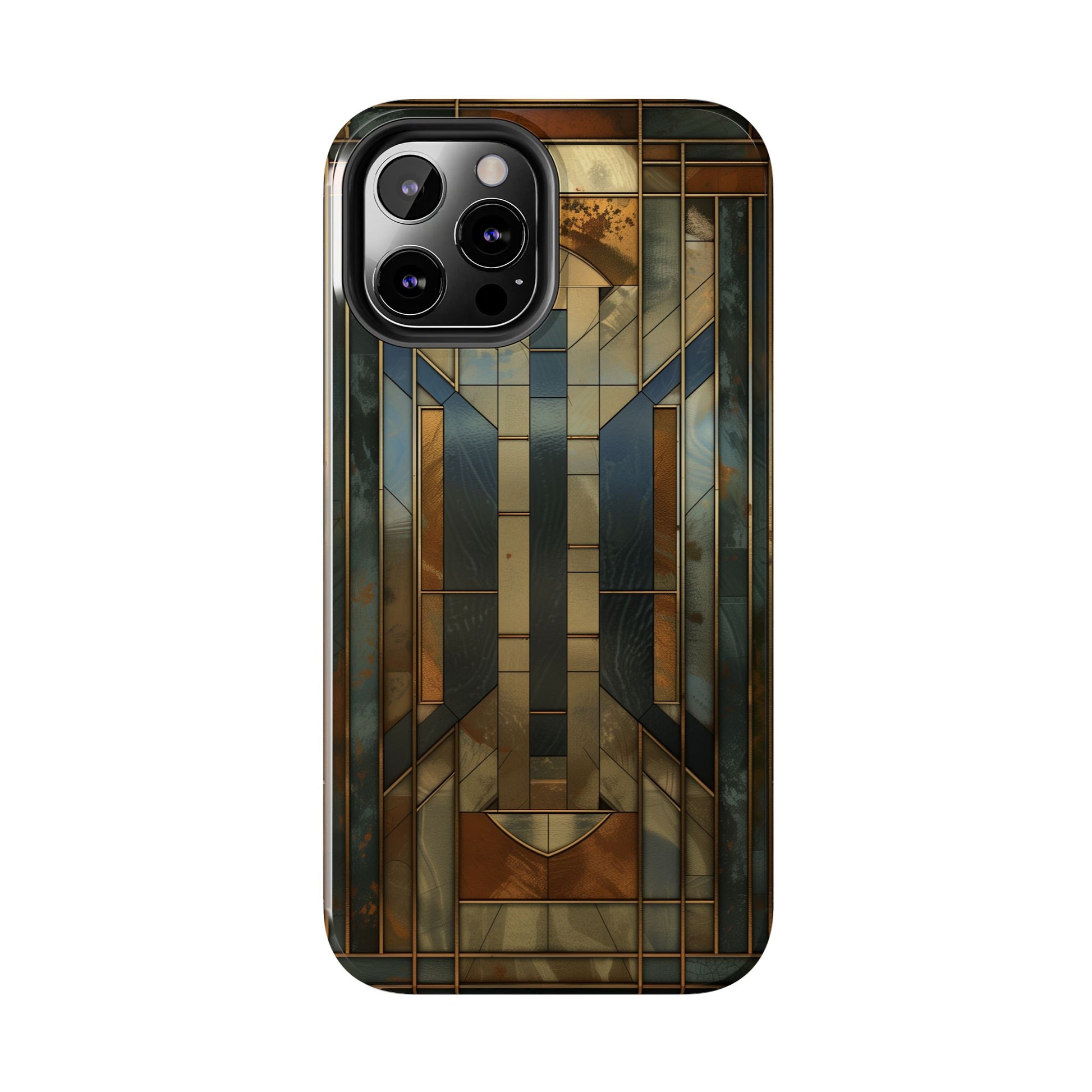Frank Lloyd Wright Stained Glass Phone Case - Architectural Style Phone Cover - Stained Glass Design Phone Case - Unique Phone Accessory