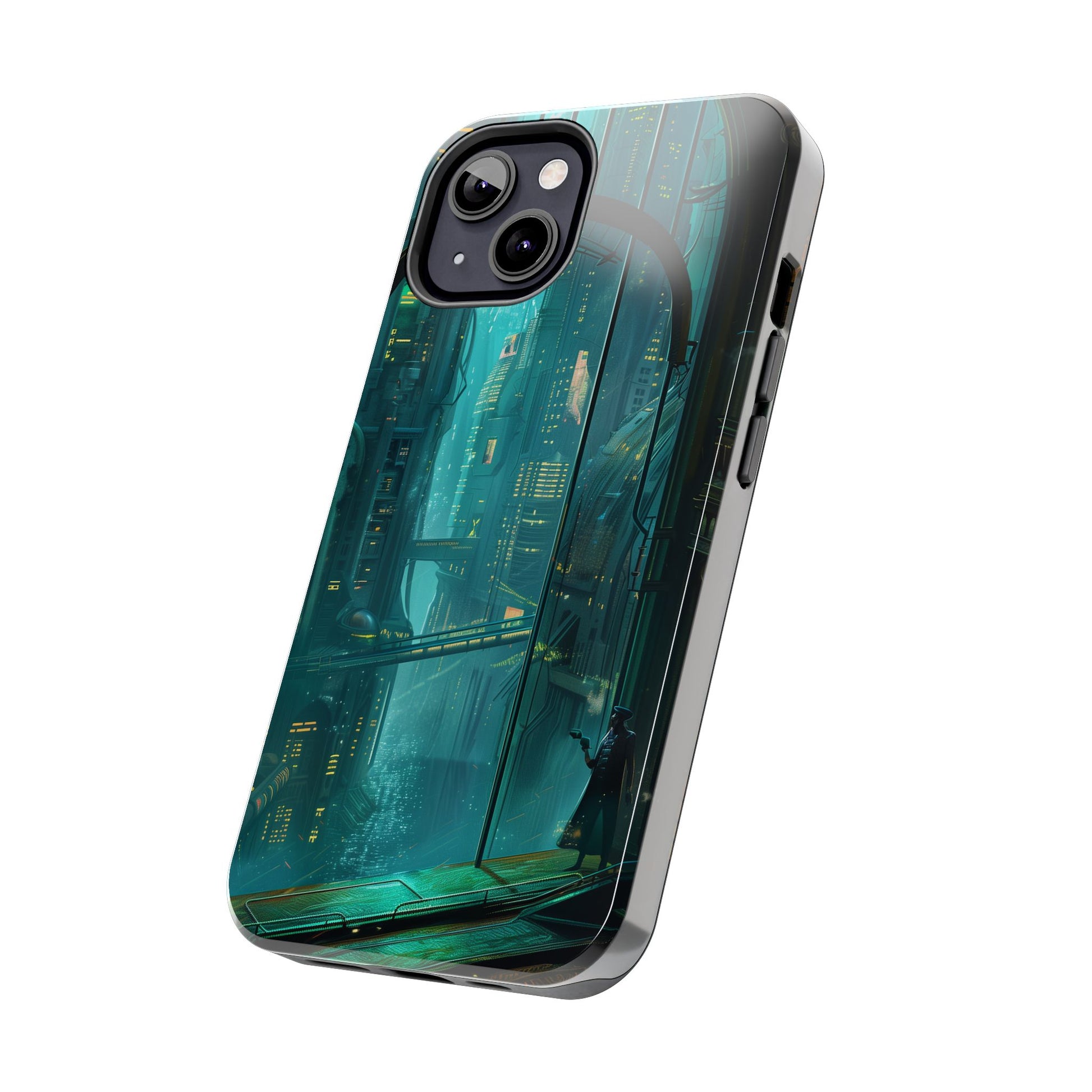 BioShock Inspired Phone Case - Underwater Art Deco City - Gaming Phone Cover - Unique Video Game Accessory
