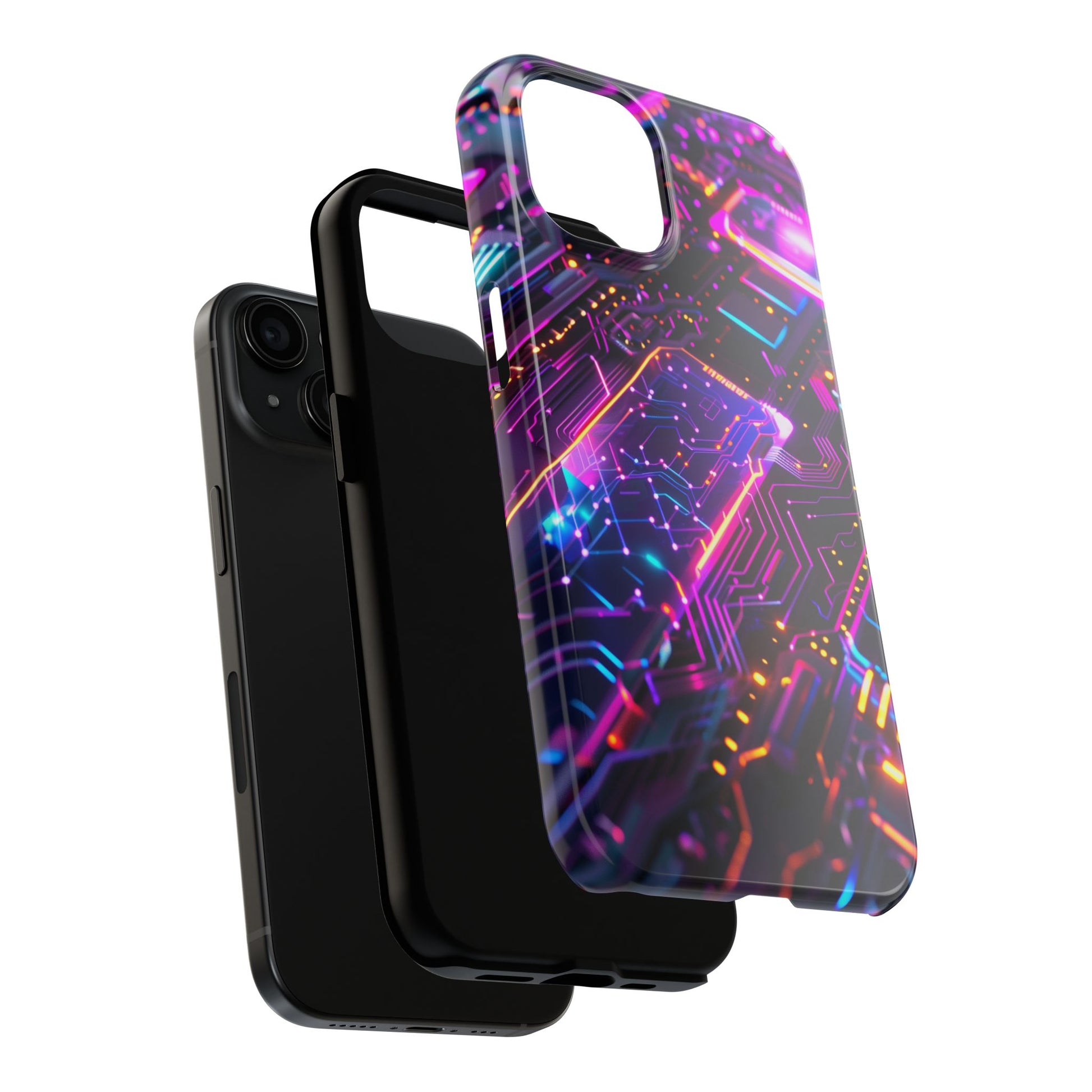 Circuit Board Phone Case, Futuristic Circuit Phone Case, High-Tech Gift, Custom Sci-Fi Phone Case, iphone 15 pro max