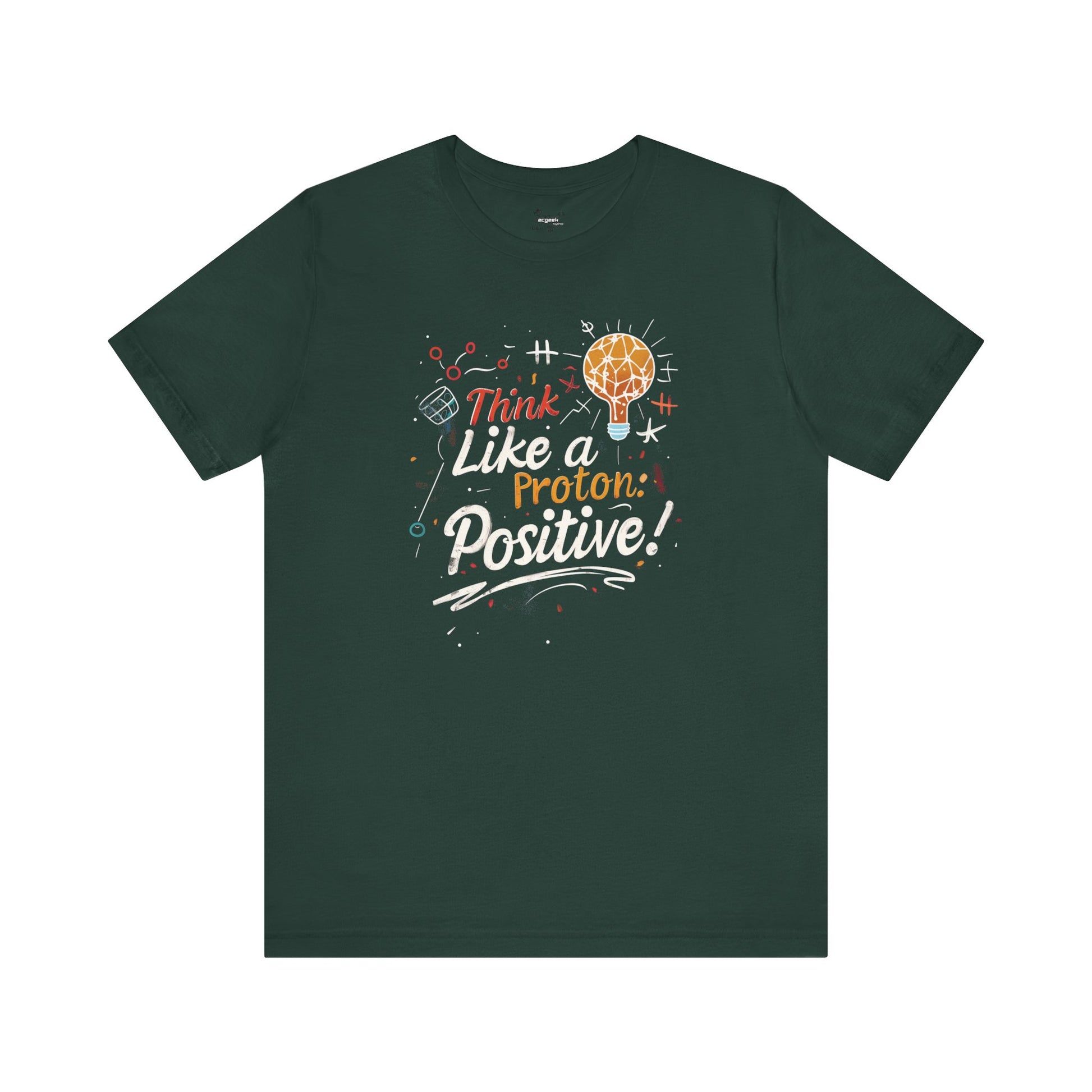 Geek Positivity Tshirt Nerdy Custom Shirt Graphic Tee, Inspirational Quotes Gift for Geeks Back to School, Gift for Her, Positivity Tshirt
