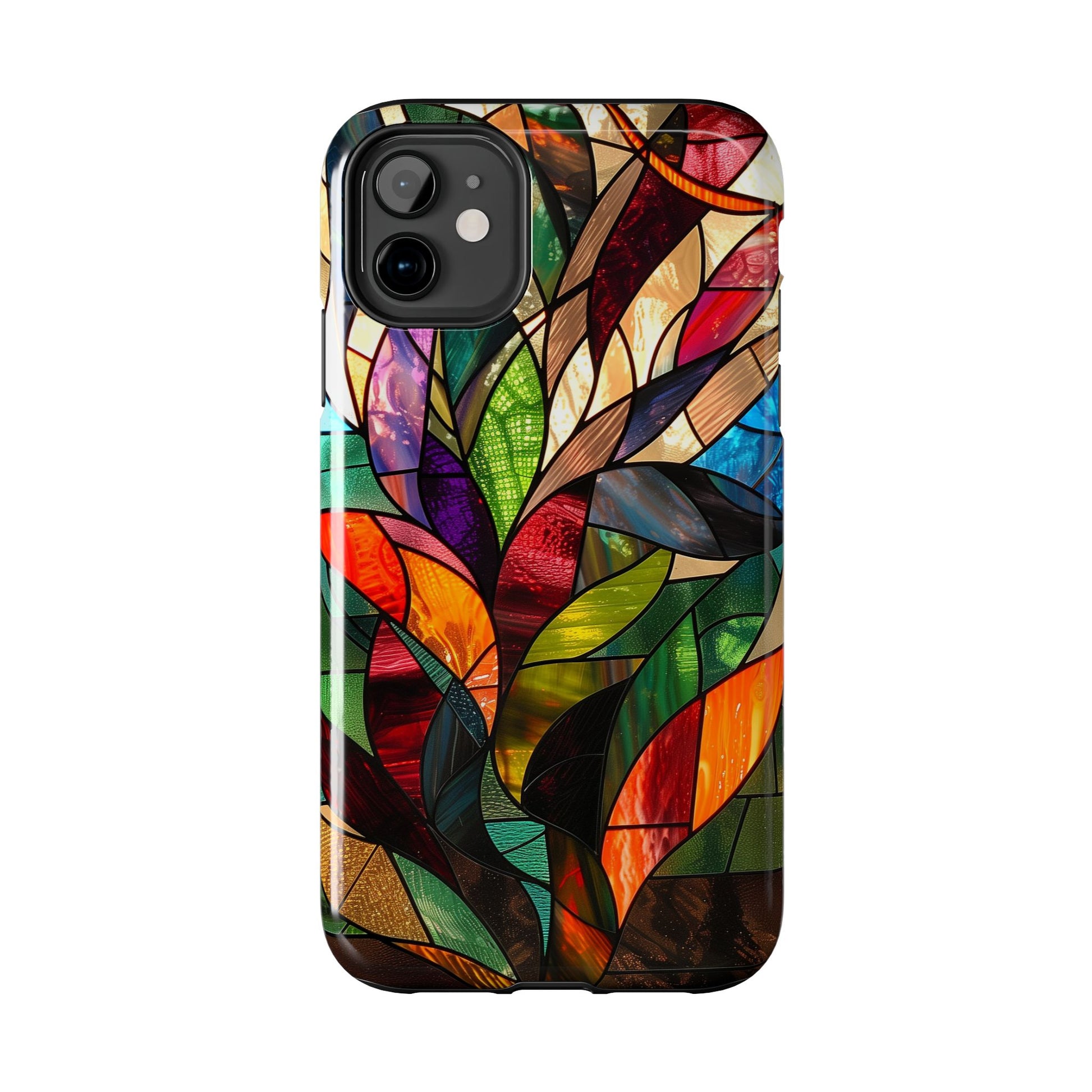 Frank Lloyd Wright Inspired Stained Glass Phone Case, Artistic iPhone Case, Architectural Design, Art Deco iphone Case, iphone 15 pro max