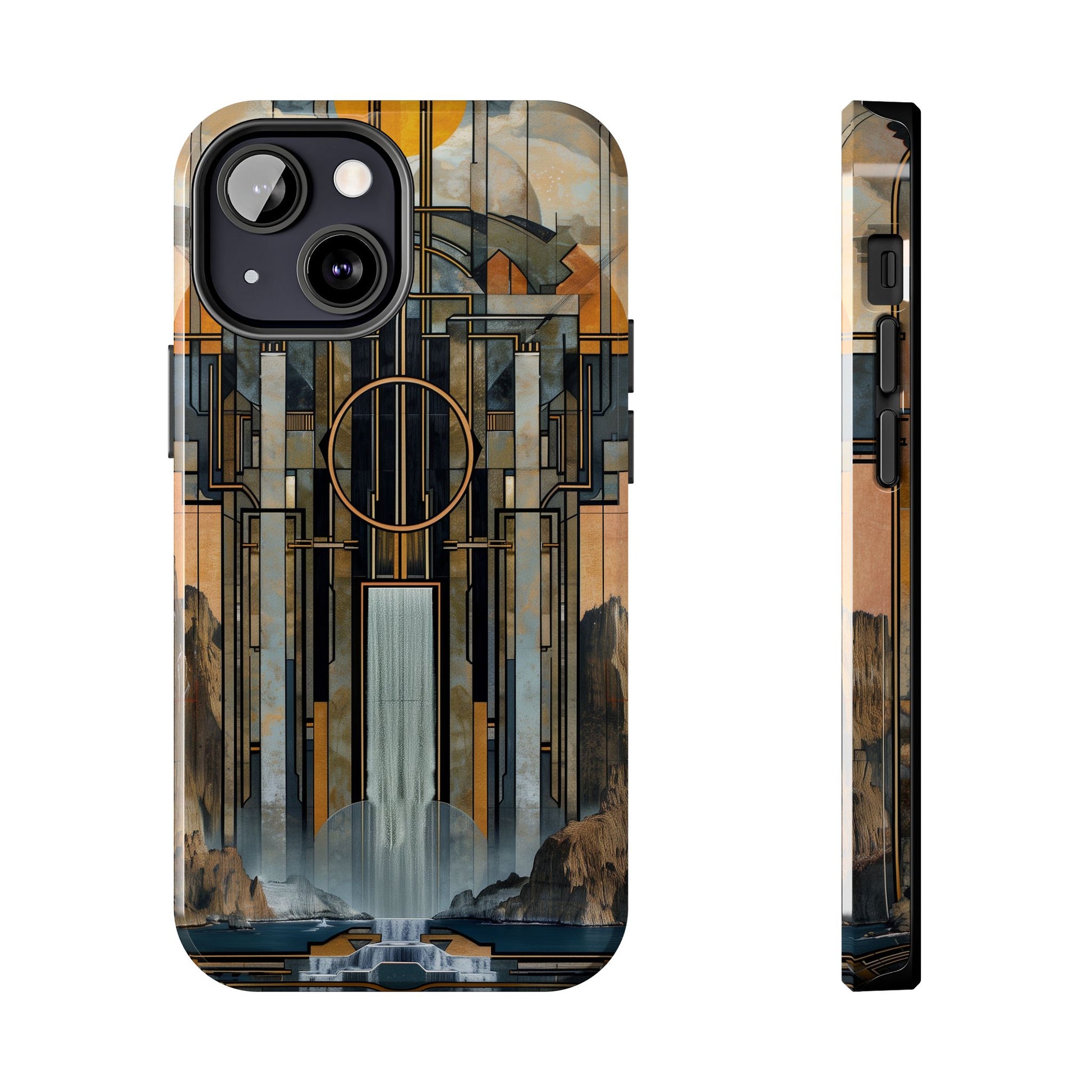 Falling Water Inspired Phone Case - Frank Lloyd Wright Design - Architectural Phone Cover - Unique Phone Accessory