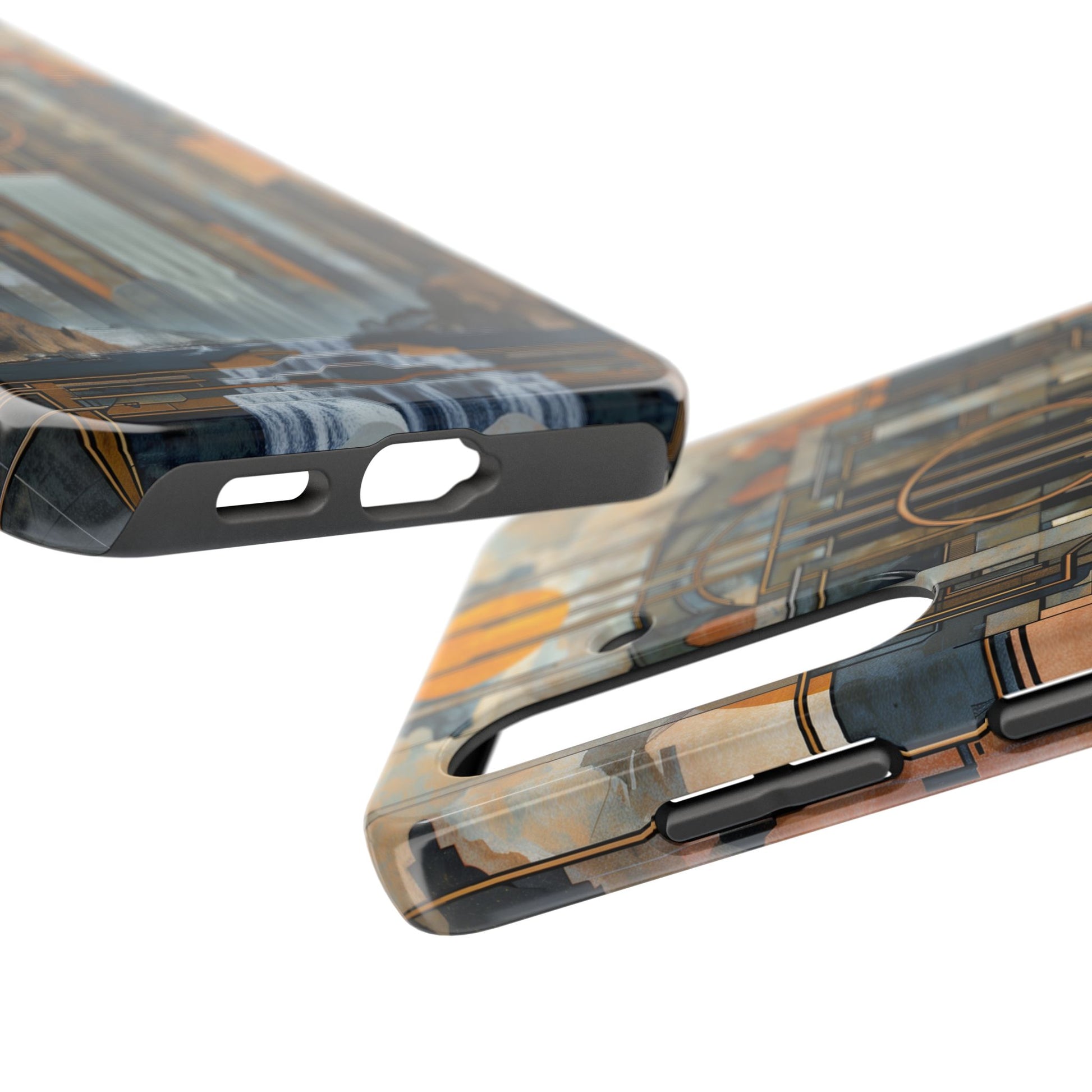Falling Water Inspired Phone Case - Frank Lloyd Wright Design - Architectural Phone Cover - Unique Phone Accessory