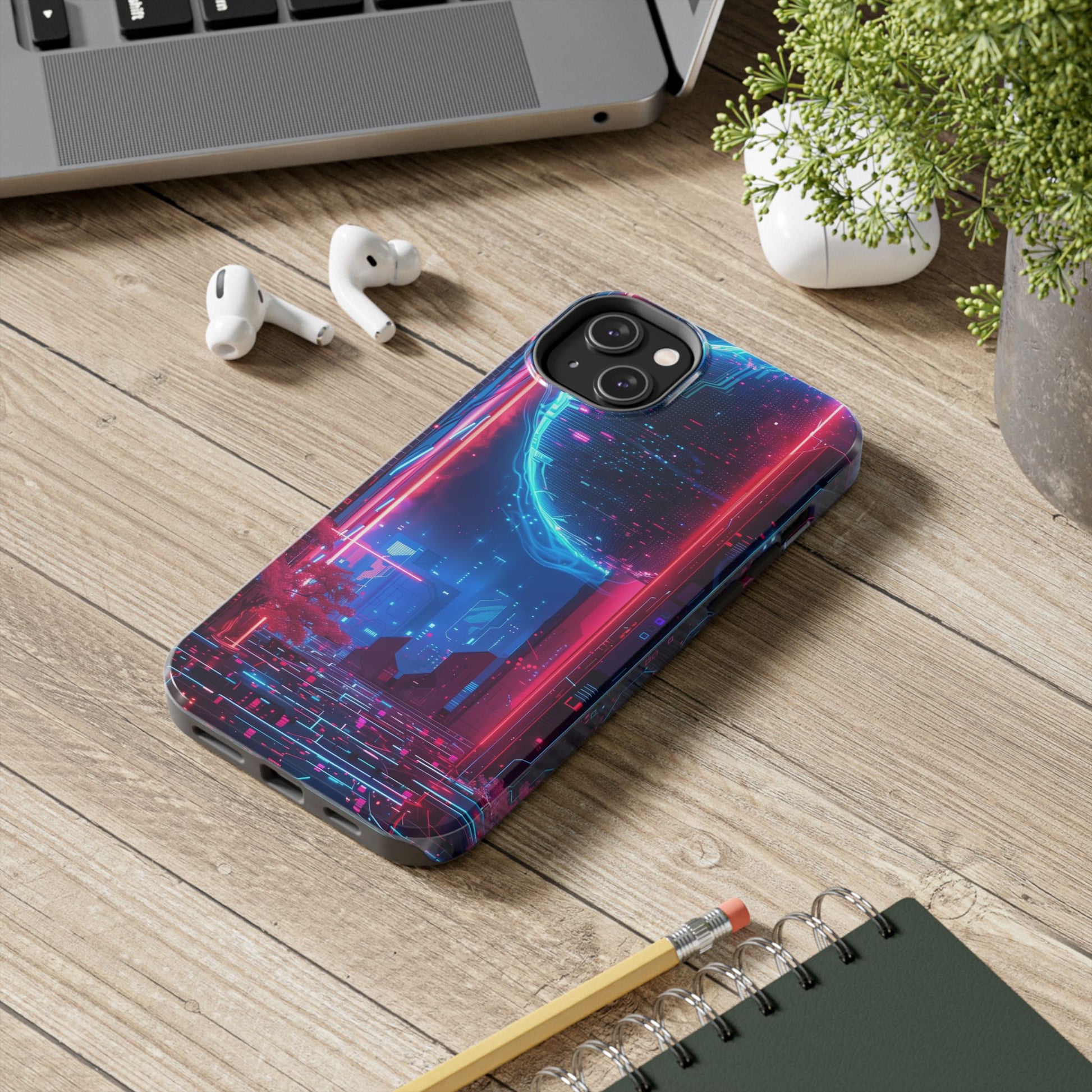 Circuit Board Phone Case, Futuristic Circuit Phone Case, High-Tech Gift, Custom Sci-Fi Phone Case, iphone 15 pro max