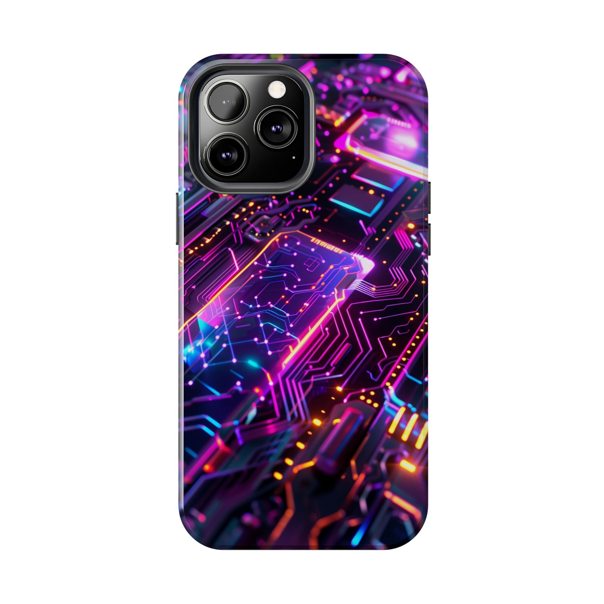 Circuit Board Phone Case, Futuristic Circuit Phone Case, High-Tech Gift, Custom Sci-Fi Phone Case, iphone 15 pro max