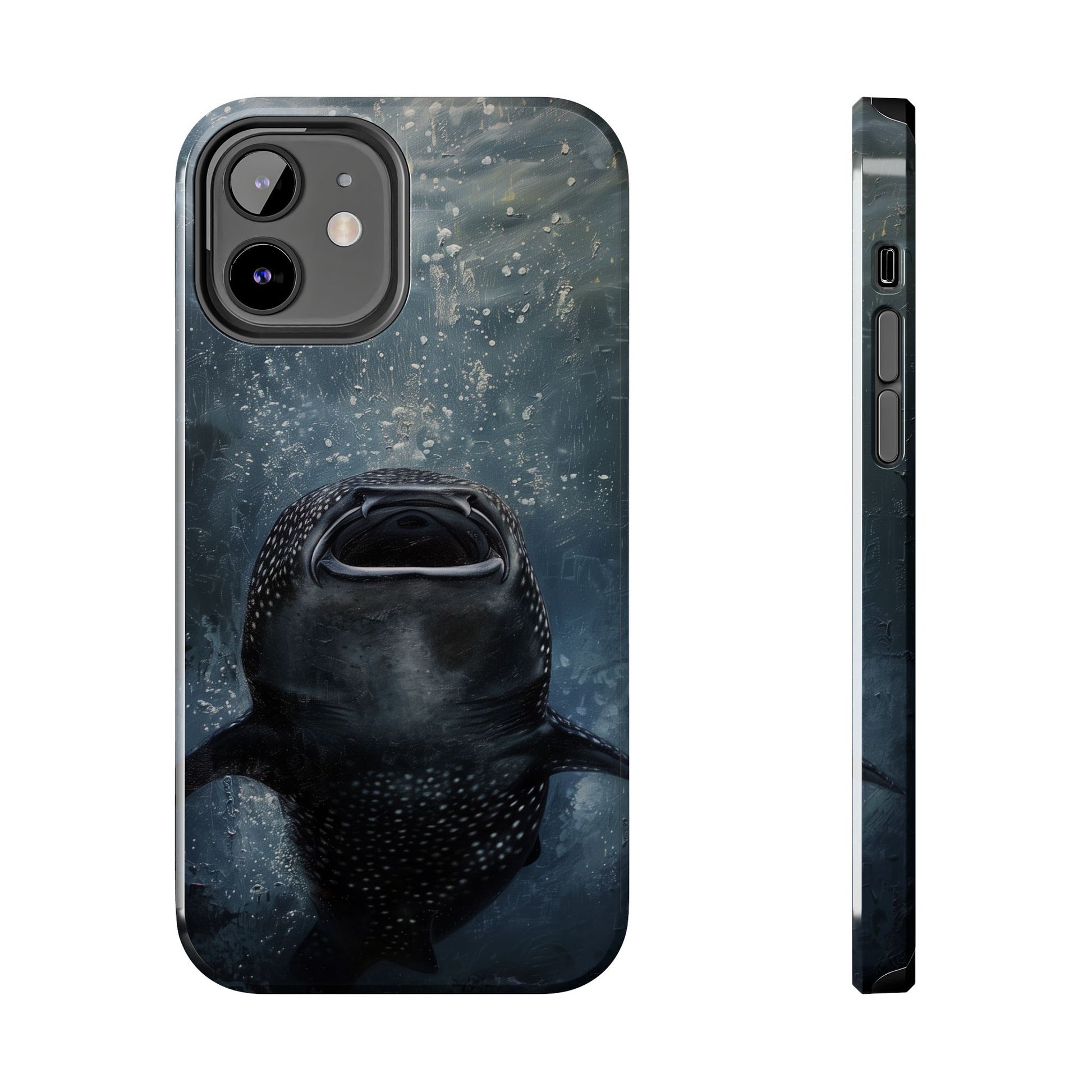 Rising Majesty: Whale Shark Feeding Tough Phone Case
