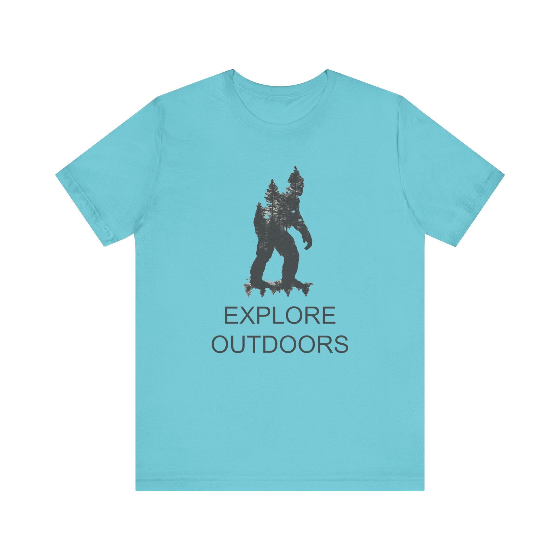 Bigfoot Shirt, Explore Outdoors, Bigfoot Outdoors Shirt, Camping Shirt, Bigfoot Shirt, Shirt for Camping, Camping Trip Shirt, Bigfoot