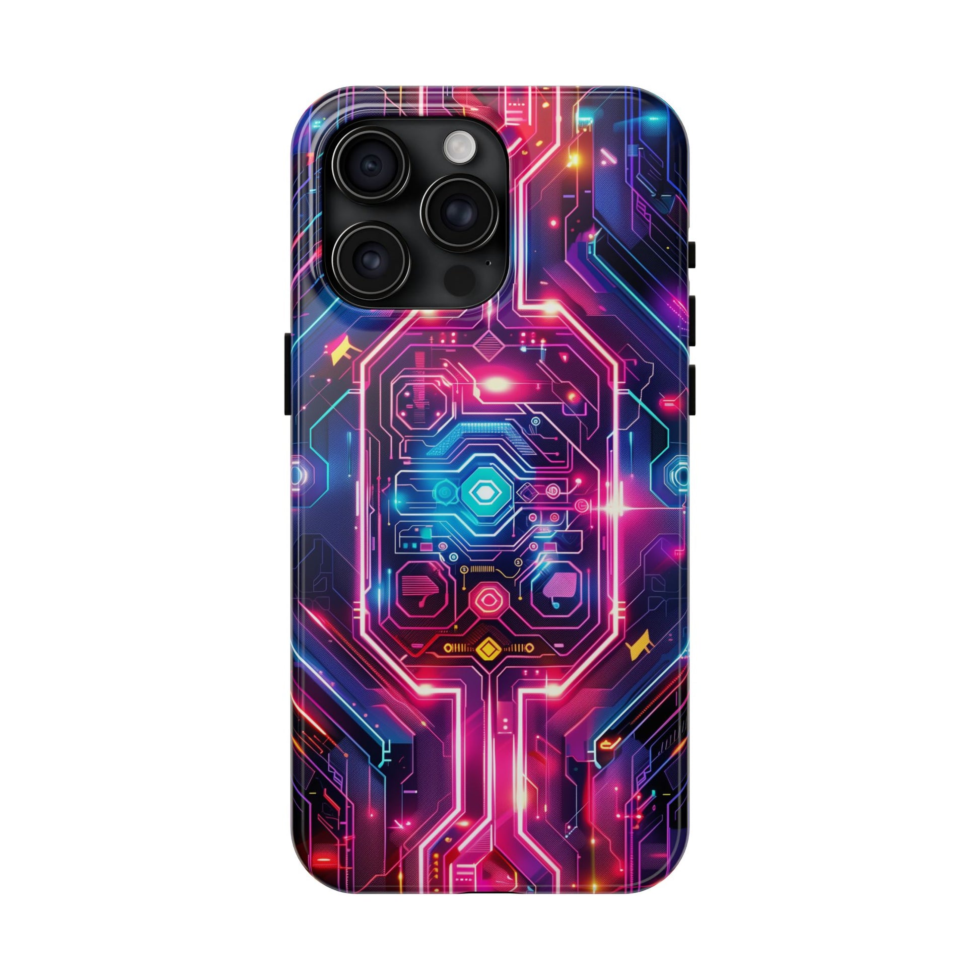 Circuit Board Phone Case, Futuristic Circuit Phone Case, High-Tech Gift for Him, Custom Sci-Fi Phone Case, iphone 15 pro max