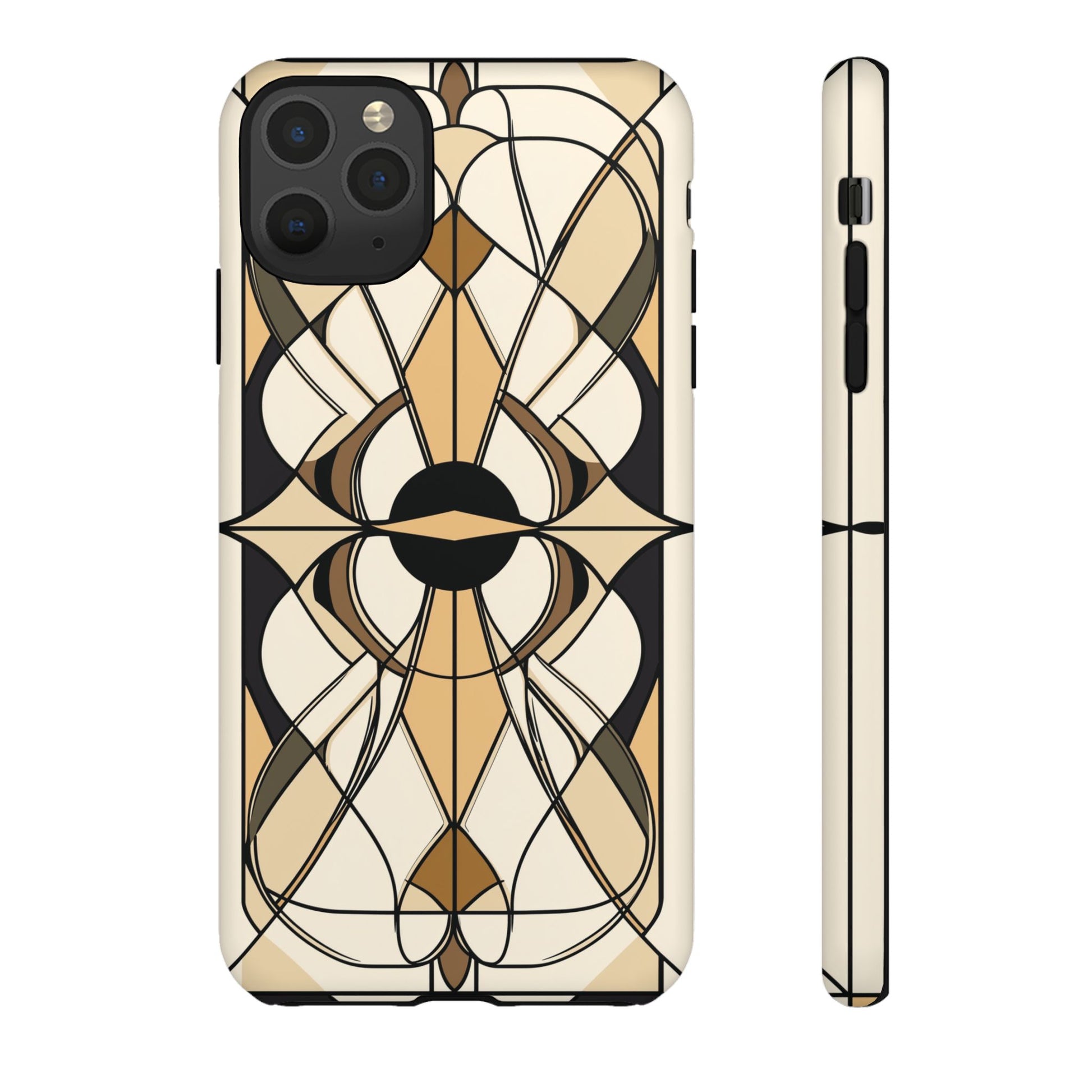 Geometric Phone Case Art Deco Design Frank Lloyd Wright Stained Glass Prairie Style Stylish iphone 13 14 15 16 Pro Max Plus Galaxy