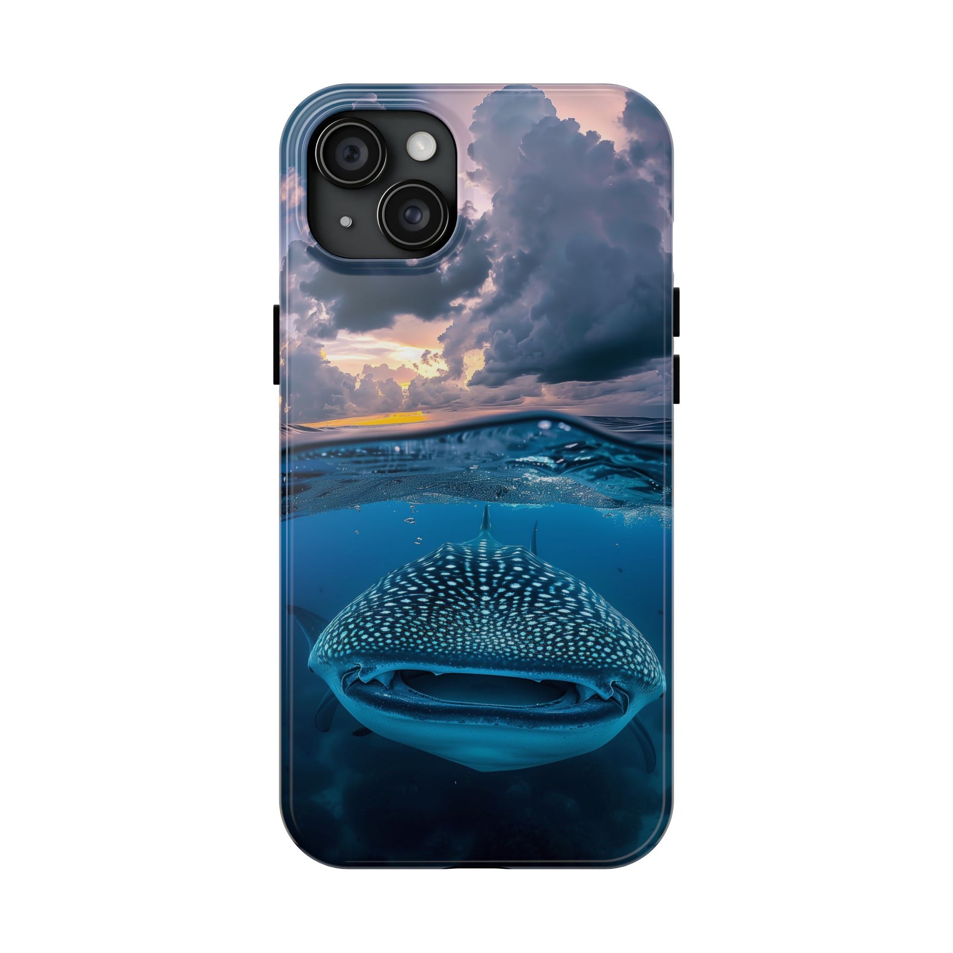 Majestic Encounter: Whale Shark Tough Phone Case