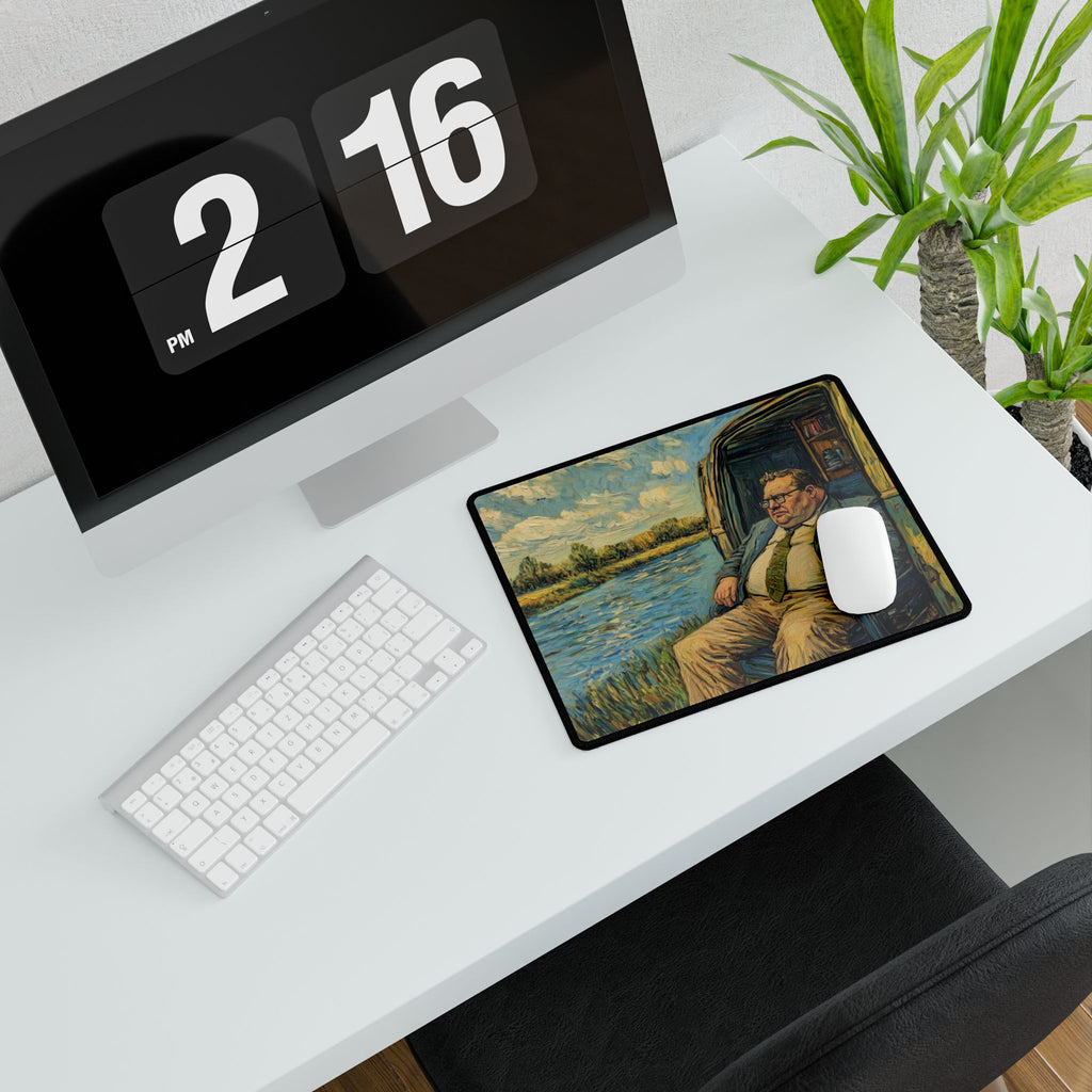 Desk Mat Computer Van Gogh Down by the River Home Office Decor