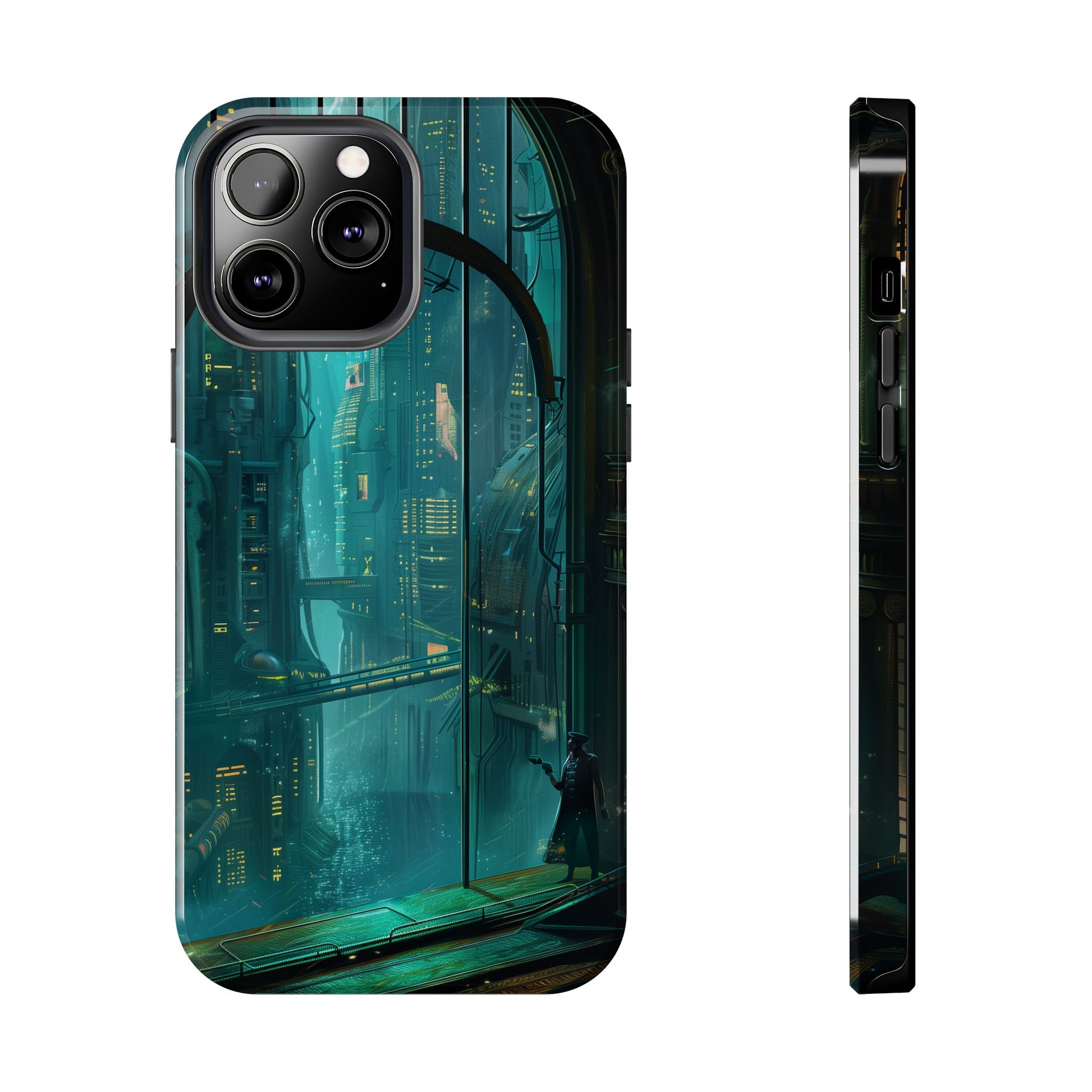 BioShock Inspired Phone Case - Underwater Art Deco City - Gaming Phone Cover - Unique Video Game Accessory