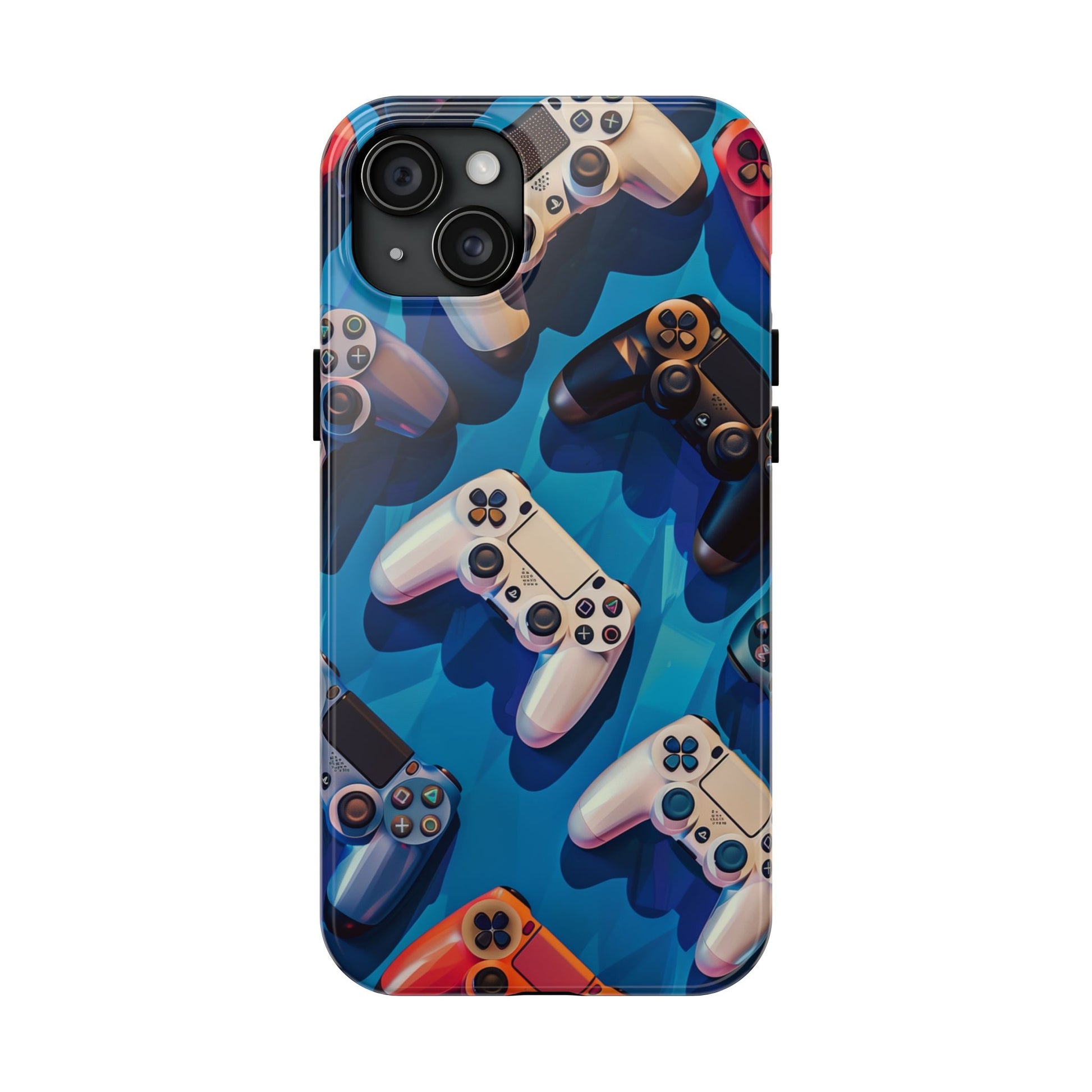 Video Game Controllers iPhone Case - Gamer Tough Phone Cover - Modern Gaming