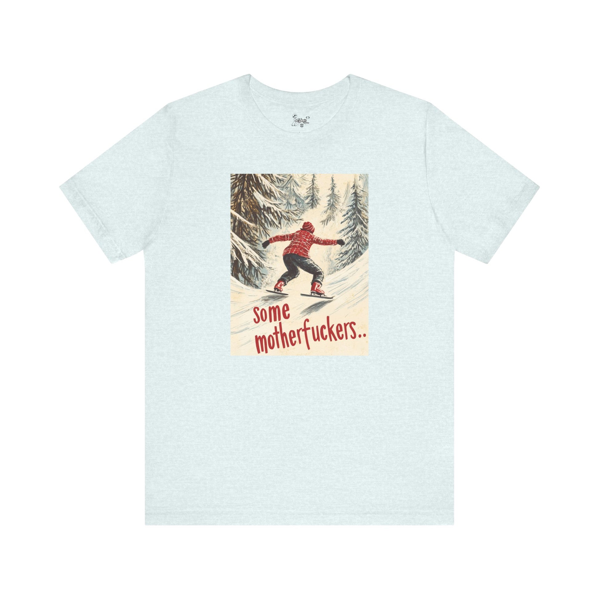 Ice Skating Uphill Geek Positivity Tshirt Nerdy Shirt Tee, Inspirational Quotes Gift for Geeks Movie Tshirt, Positivity Tshirt