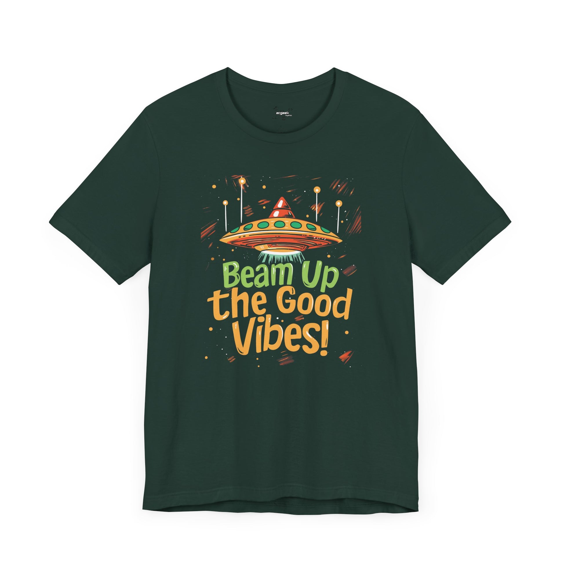 Positivity Nerd Shirt UFO Geek Shirt, Funny Nerd Shirt, Nerd Humor, Funny Geek Shirt, Custom Graphic Tee