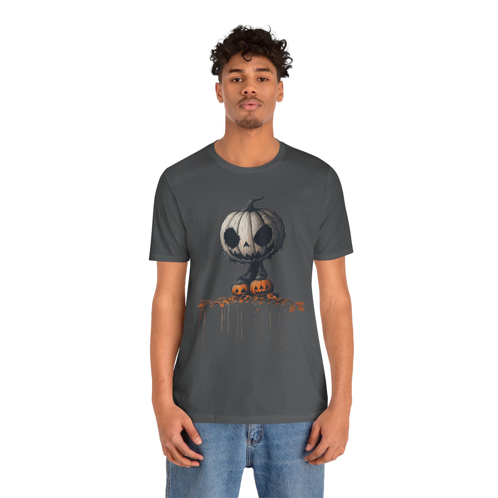 Halloween Spirit Graphic Tee Chillin' with the Pumpkin King