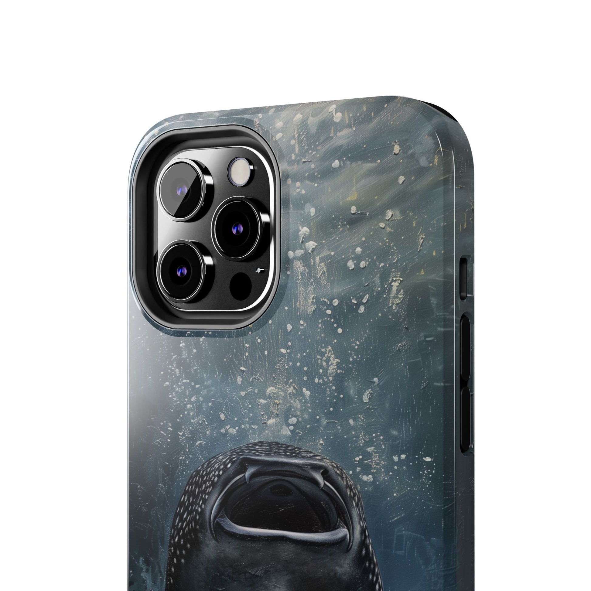Rising Majesty: Whale Shark Feeding Tough Phone Case