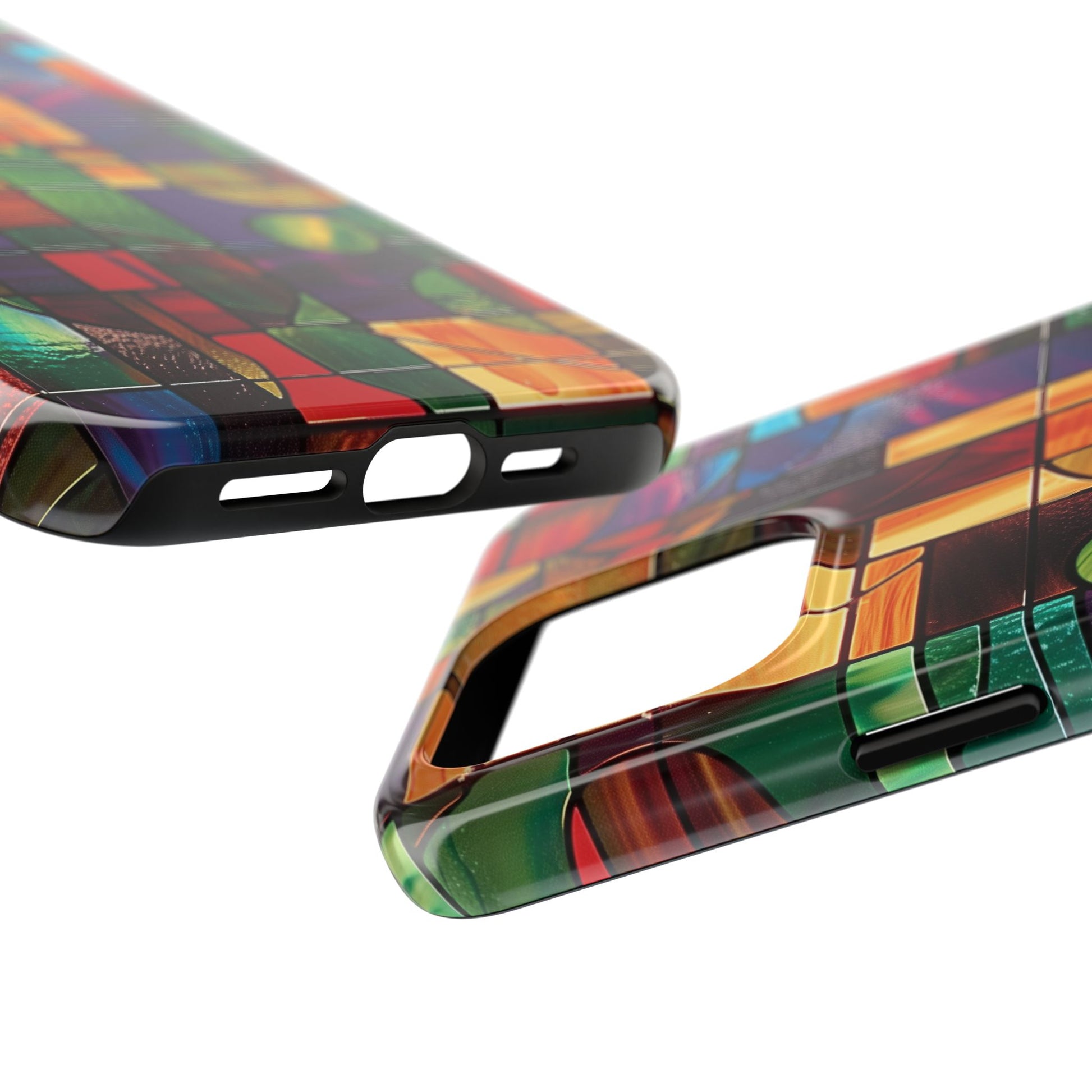 Frank Lloyd Wright Inspired Stained Glass Phone Case, Artistic iPhone Case, Architectural Design, Art Deco iphone Case, iphone 15 pro max