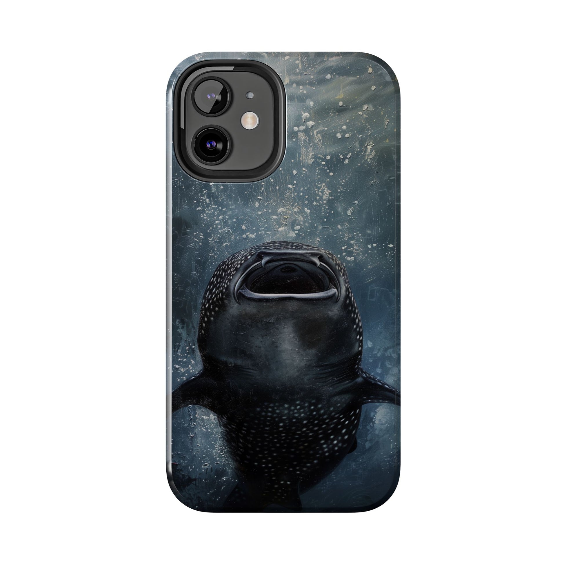 Rising Majesty: Whale Shark Feeding Tough Phone Case