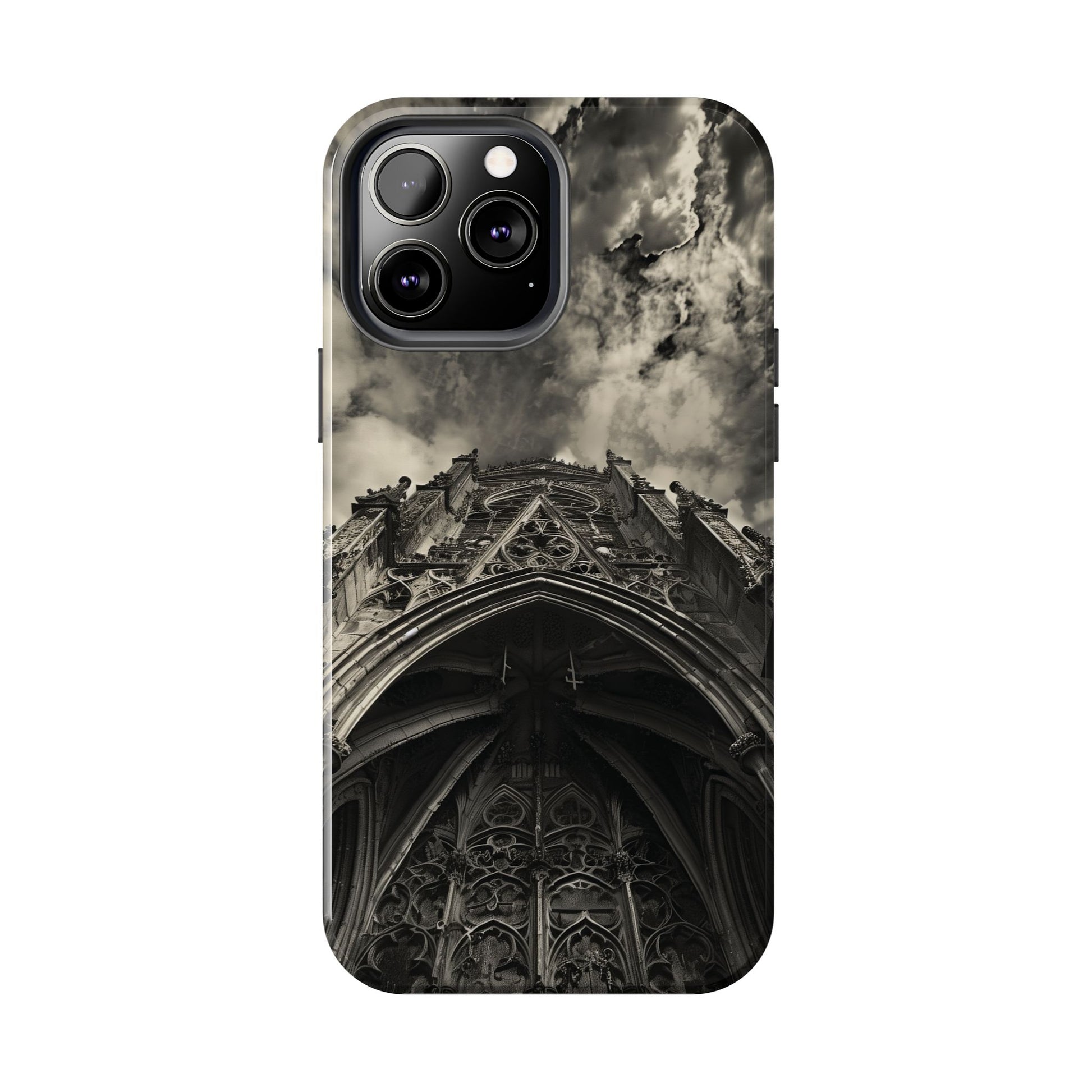Gothic Art Phone Case Dark Academia, Cathedral Phone Case, Halloween Spooky Season, Gothic Architecture, Gargoyle Phone iPhone 15 Pro Max