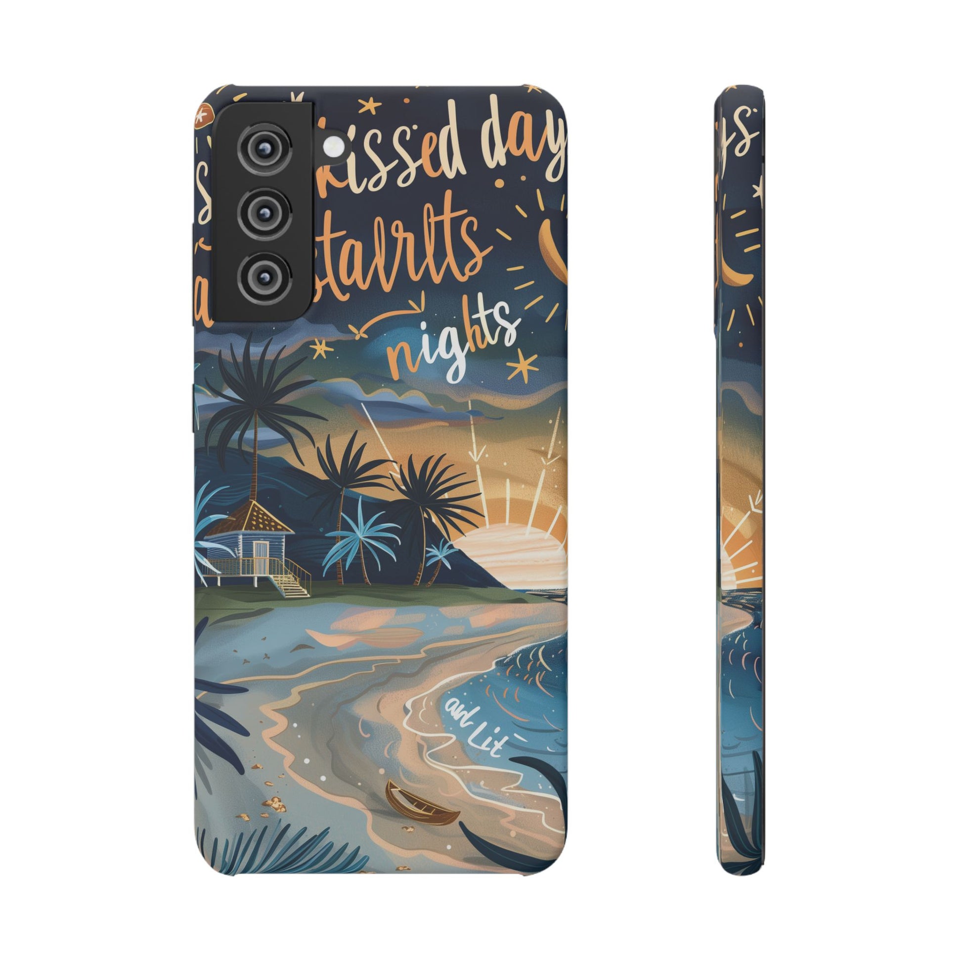 Sun Kissed Days and Starlit Nights Slim Case for Android