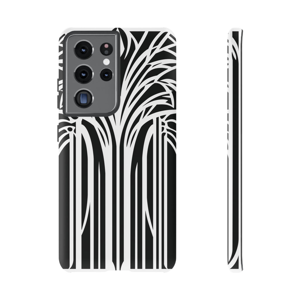 Blank White Art Deco Palm Tree Phone Case Design Lempicka Frank Lloyd Wright Prairie Style Stylish iphone 13 14 15 16 Pro Max Plus Galaxy