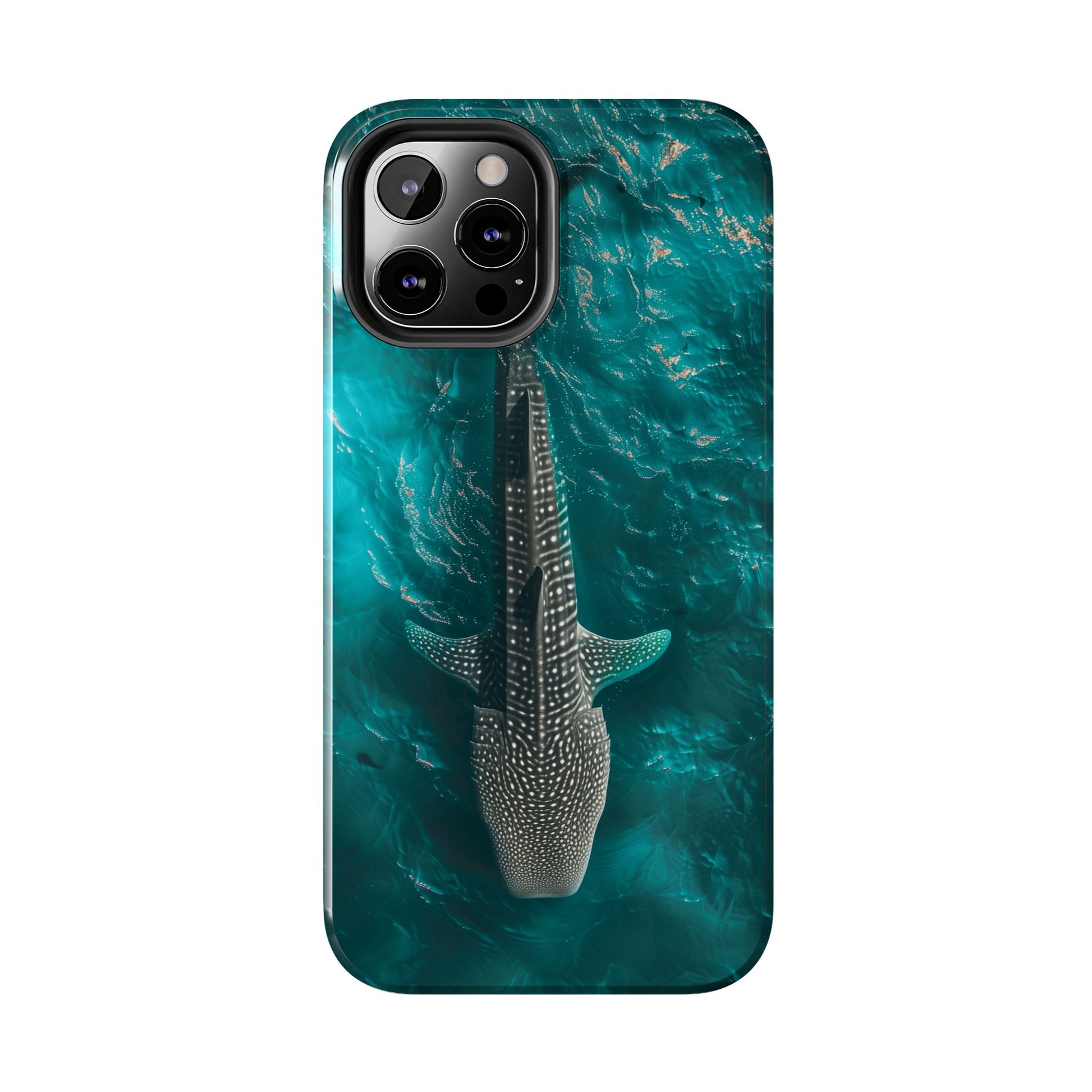 Ocean Visit: iPhone Case with Stunning Whale Shark Swimming Scene