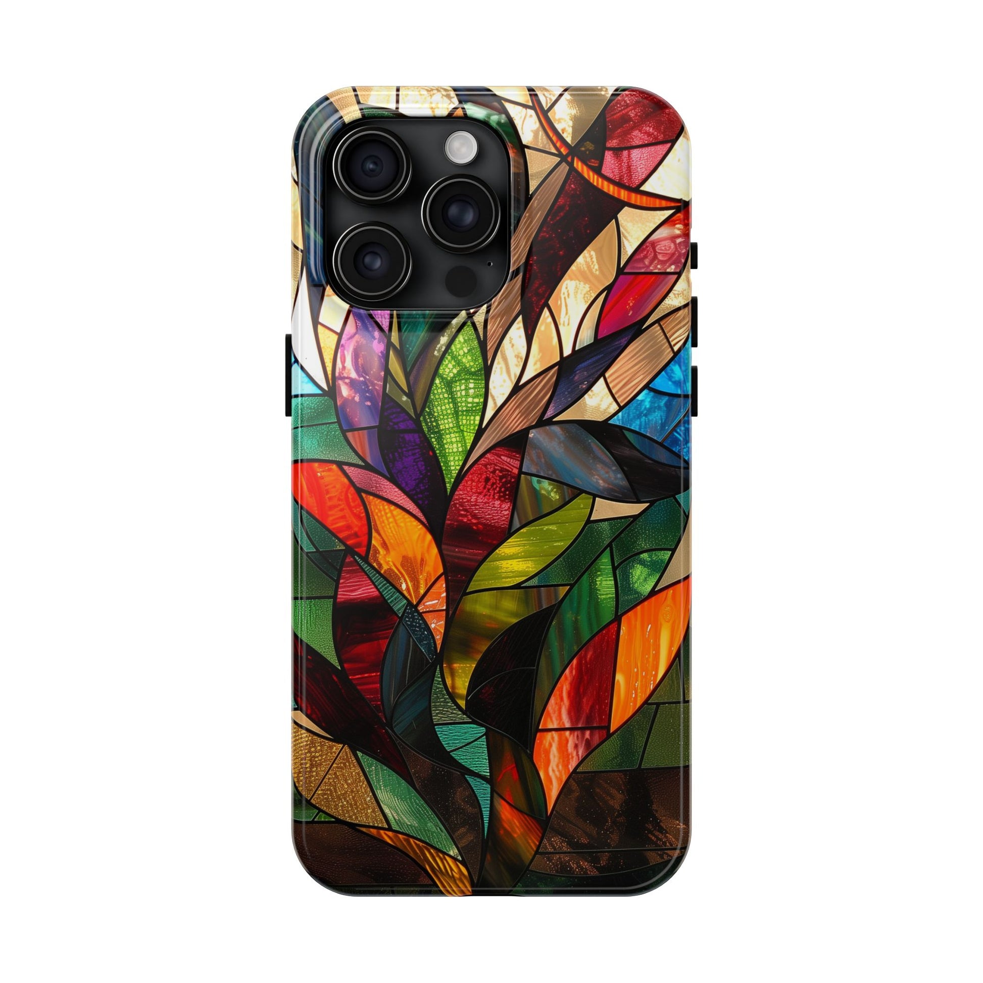Frank Lloyd Wright Inspired Stained Glass Phone Case, Artistic iPhone Case, Architectural Design, Art Deco iphone Case, iphone 15 pro max
