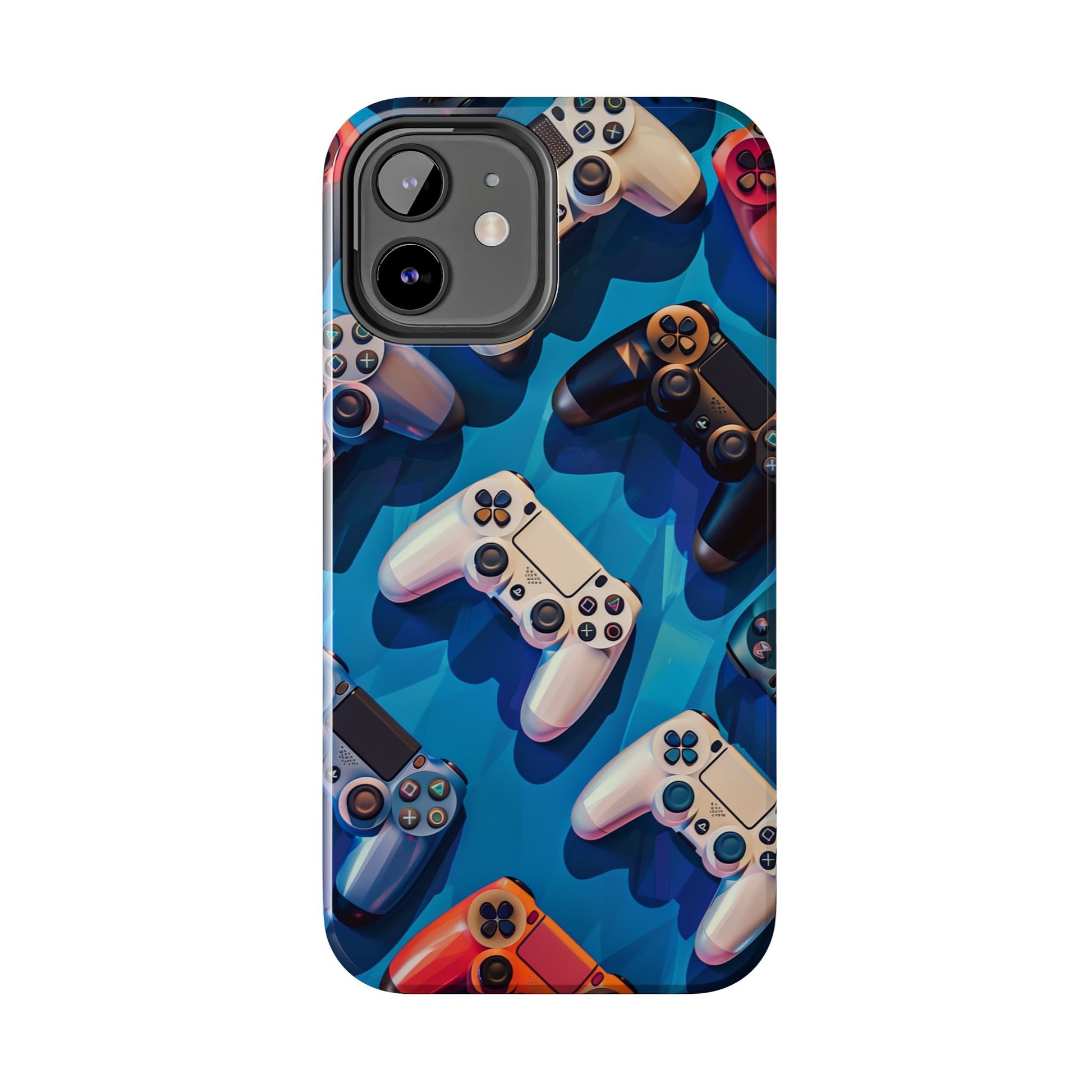 Video Game Controllers iPhone Case - Gamer Tough Phone Cover - Modern Gaming