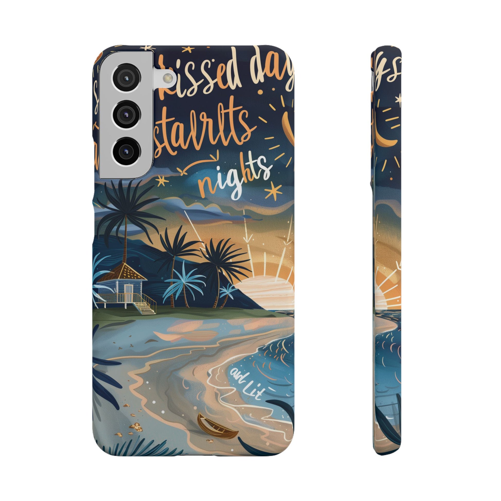 Sun Kissed Days and Starlit Nights Slim Case for Android
