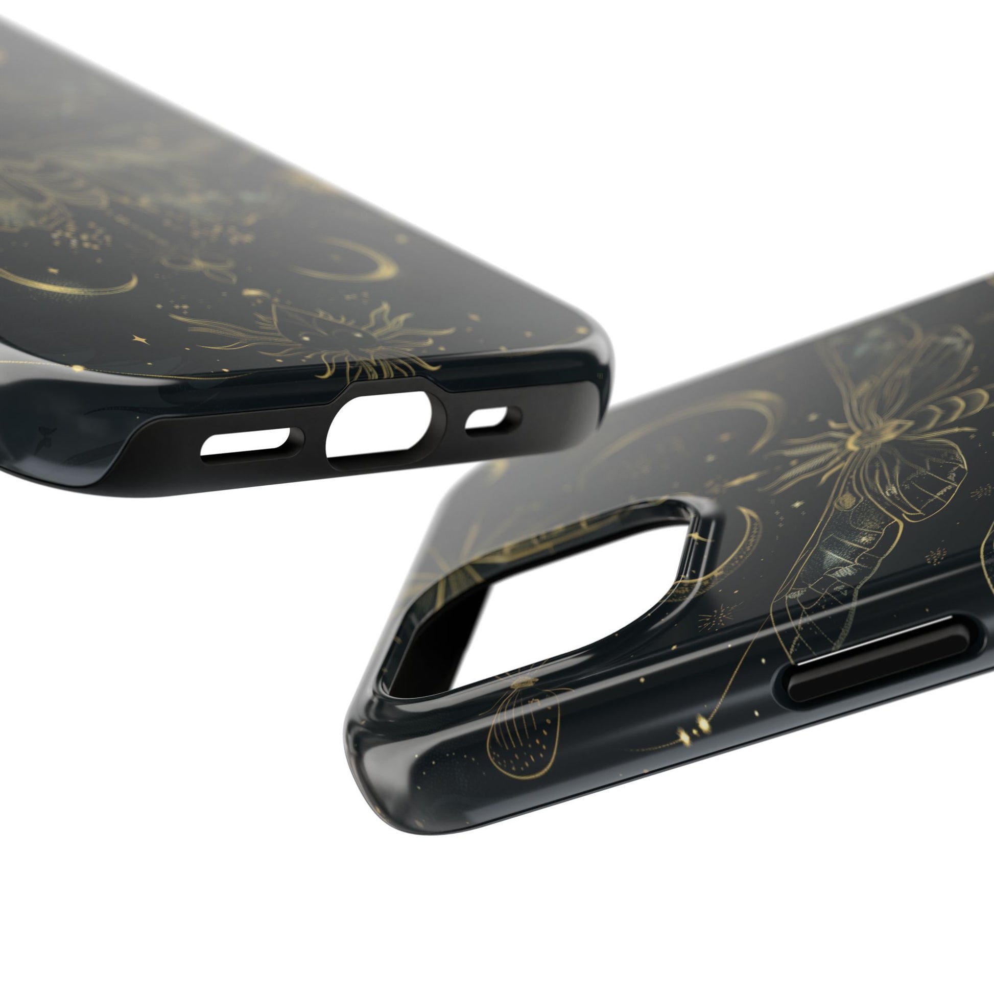C Dark Academia Mystical Phone Case, Mystical Moth Phone Case, Vintage Magic Witchcraft iPhone Cover, Esoteric Nature Art, iPhone 15 Pro Max