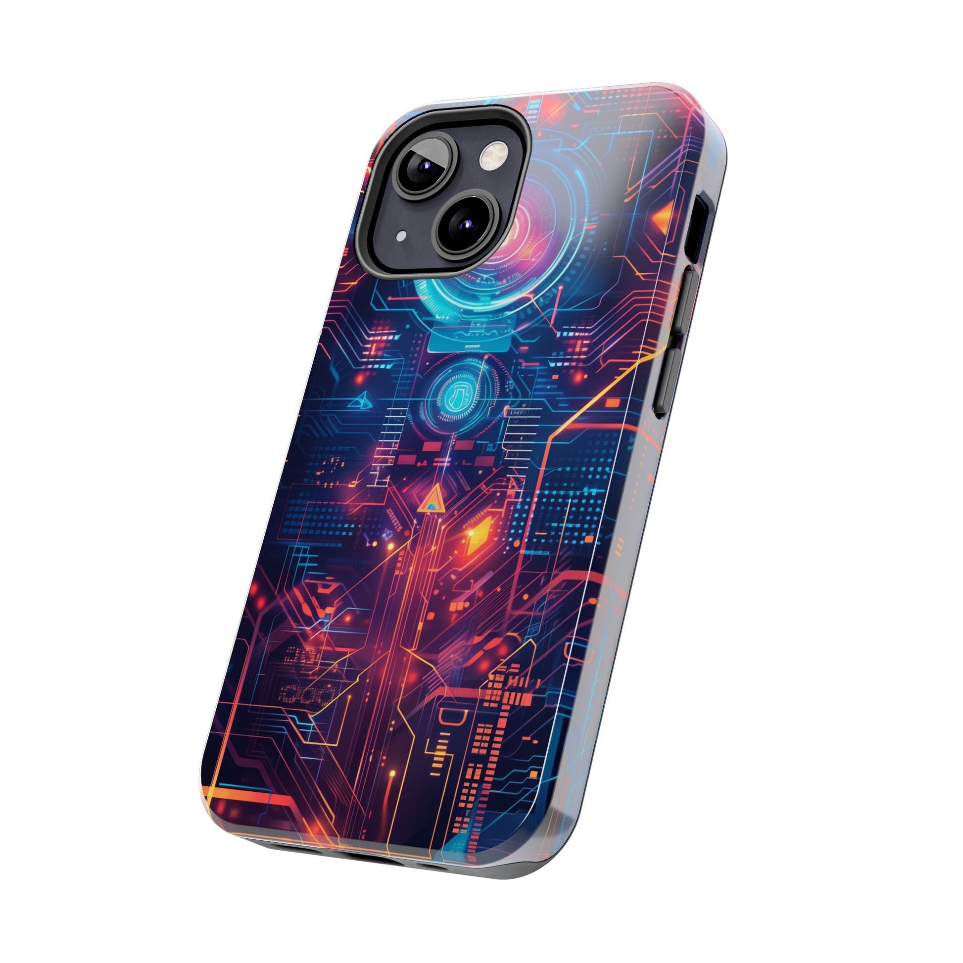 Circuit Board Phone Case, Futuristic Circuit Phone Case, High-Tech Gift, Custom Sci-Fi Phone Case, iphone 15 pro max