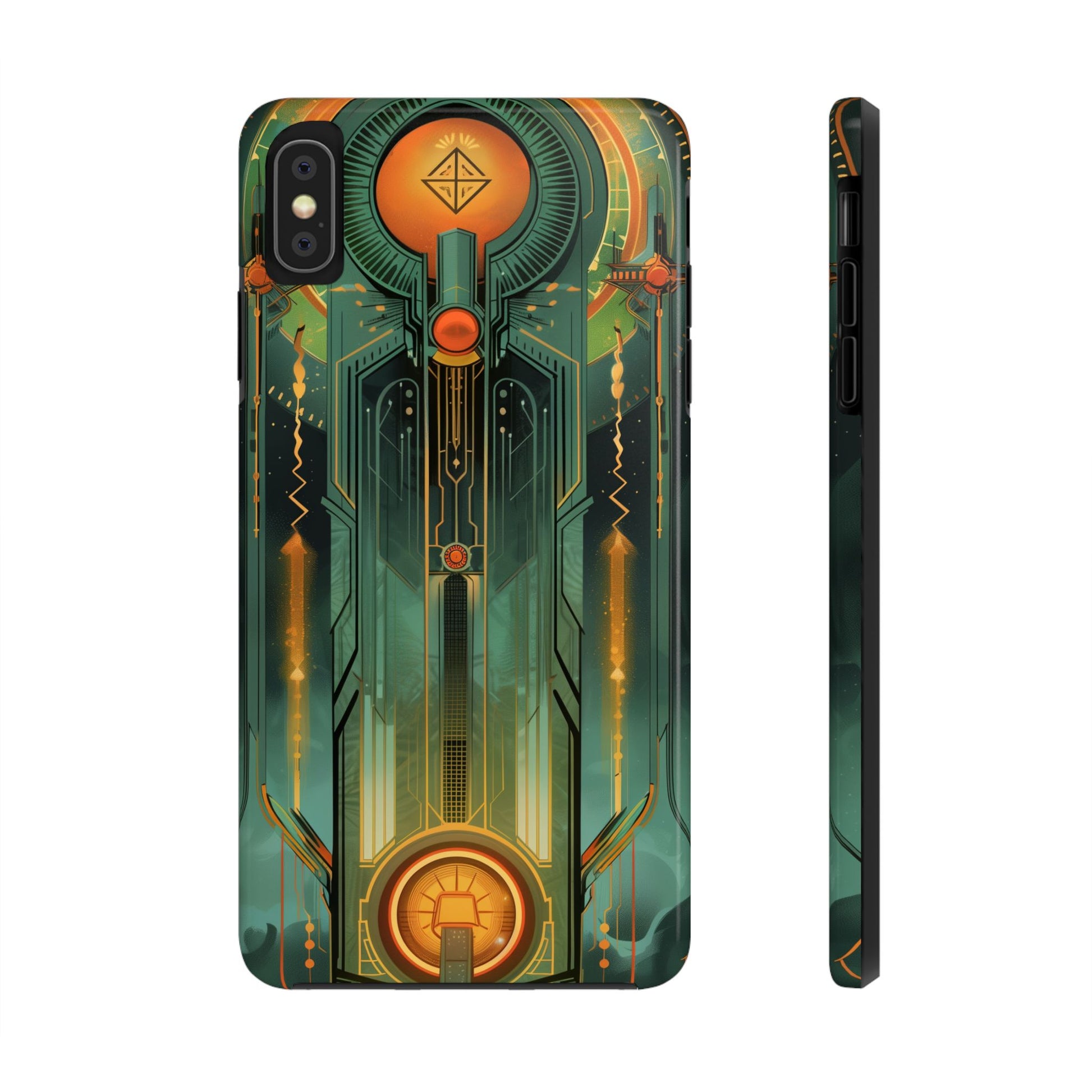 Art Deco Phone Case, Architecture Phone Case, Durable iPhone Case, Gift for Architect, iPhone 14 Case, Art Deco Building Phone Case