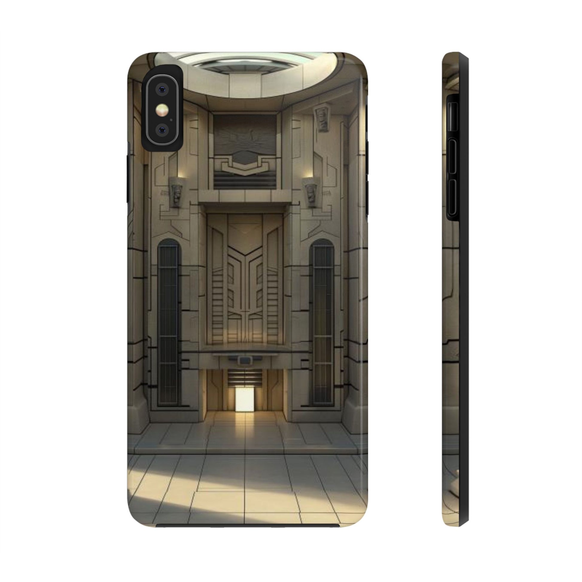 Durable Phone Case - Frank Lloyd Wright Style Room - Tough Architectural Design iPhone/Android Cover - Unique Art Deco Protection Accessory