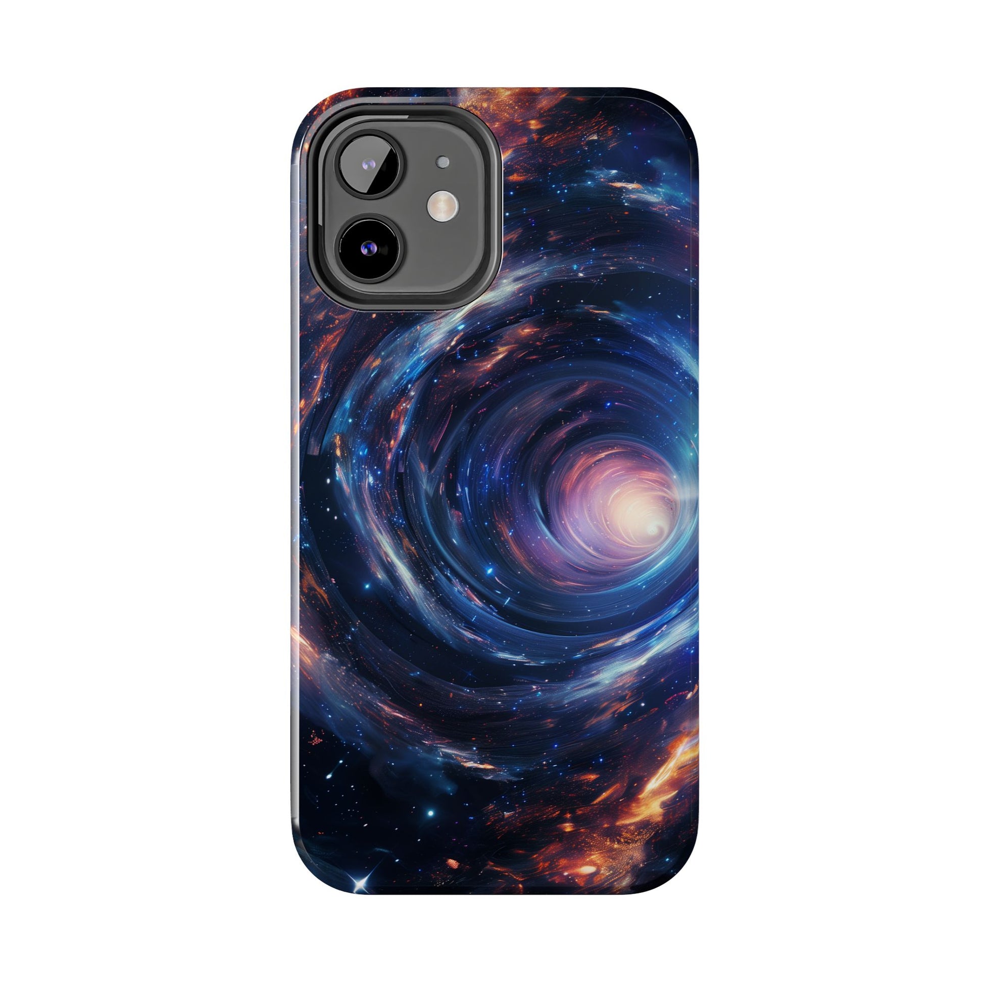Dr Who inspired Phone Case - Space Wormholes Phone Case - Cosmic Galaxy Cover with Futuristic Wormhole Design - Sci-Fi Protective Case