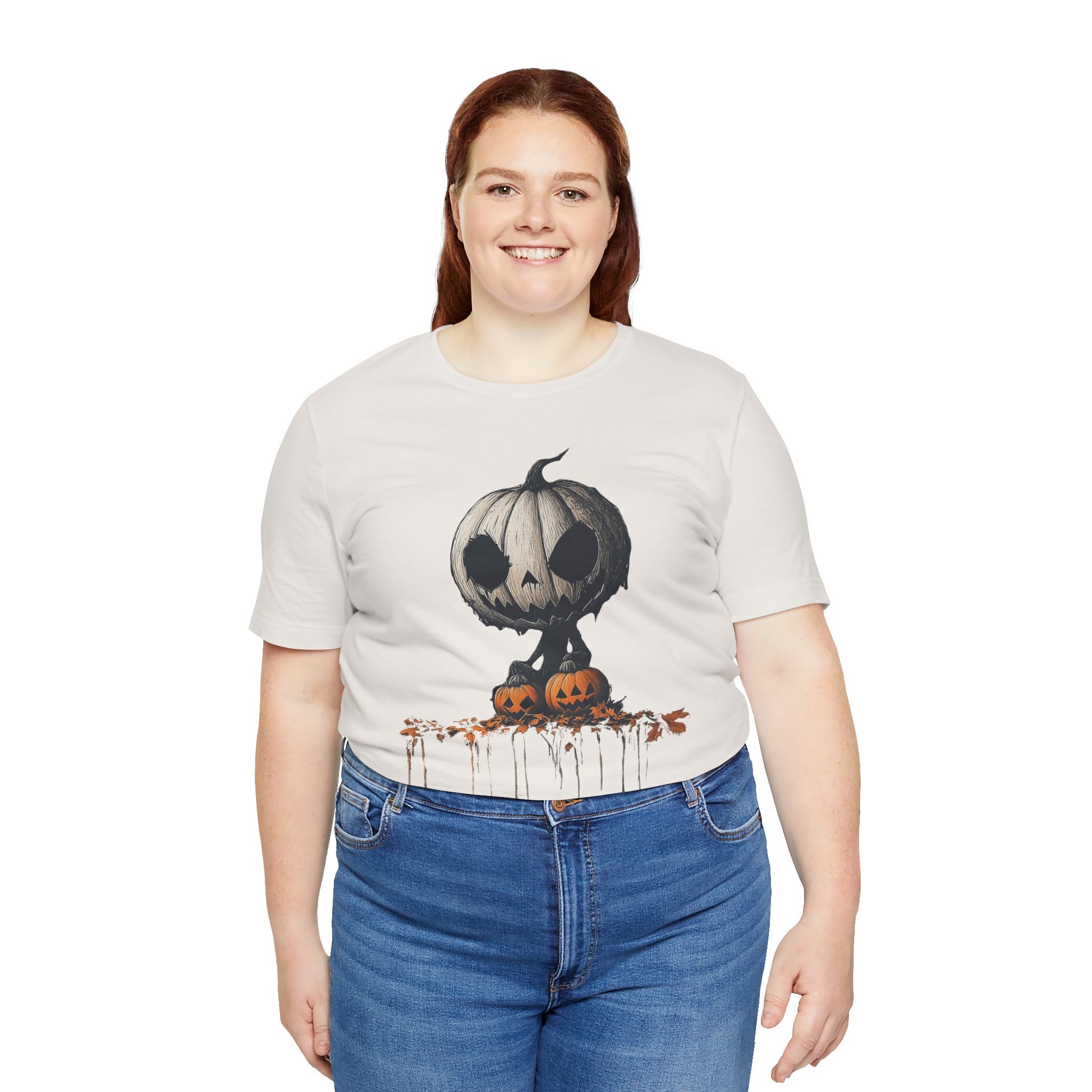Halloween Spirit Graphic Tee Chillin' with the Pumpkin King