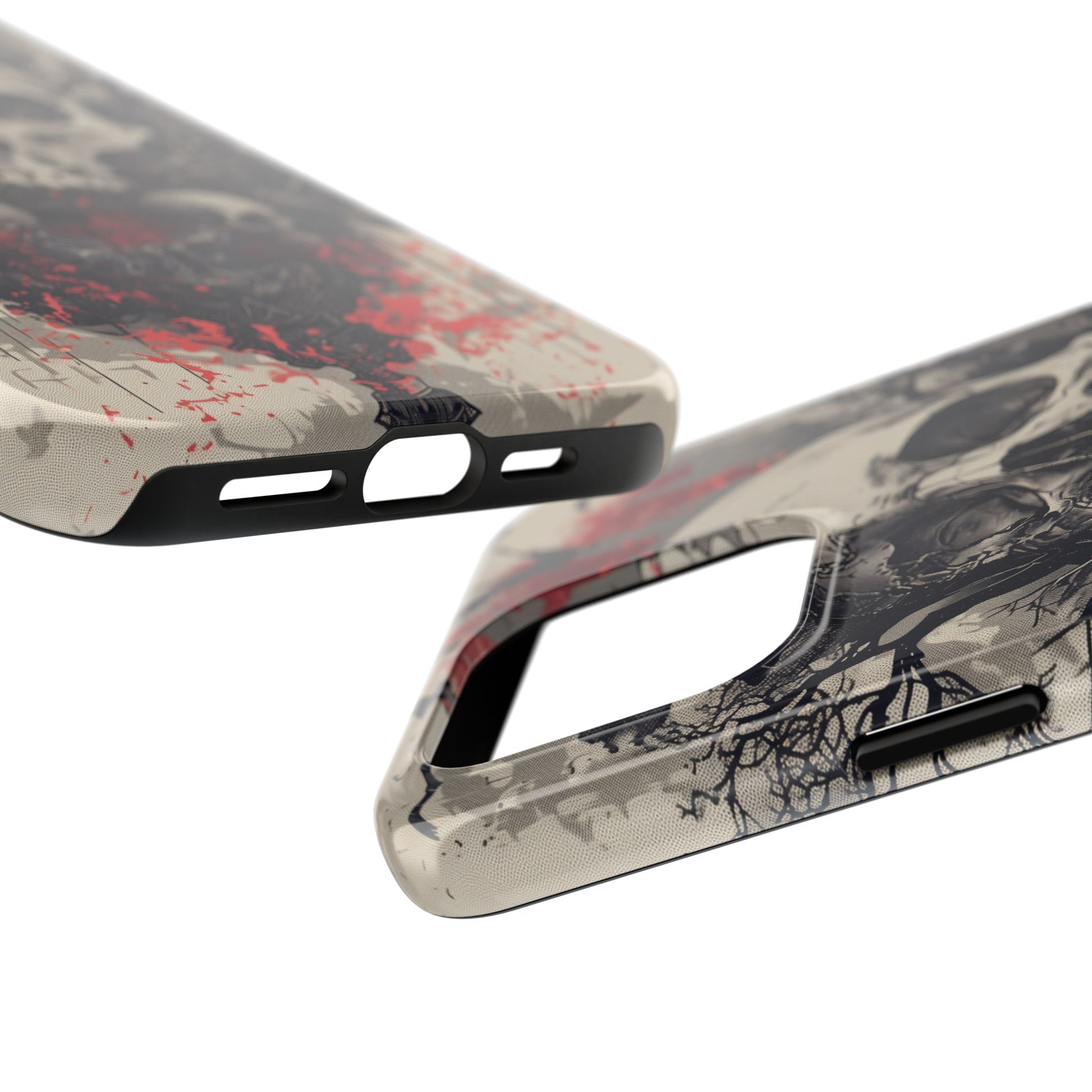 Gothic Art Phone Case Skulls and Crows, Moth Phone Case, Moon and Tarot Phone Case, Halloween Spooky Season, Dark Academia iPhone 15 Pro Max