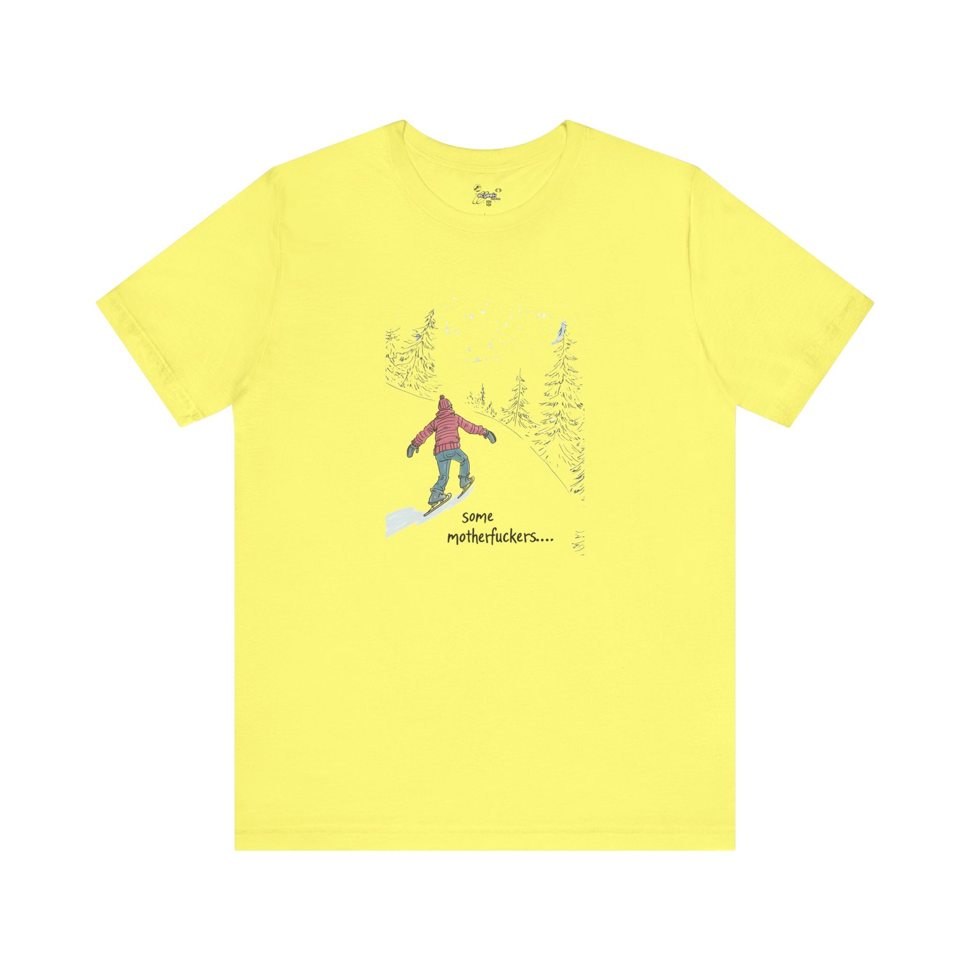 Ice Skating Uphill Geek Positivity Tshirt Nerdy Shirt Tee, Inspirational Quotes Gift for Geeks Movie Tshirt, Positivity Tshirt