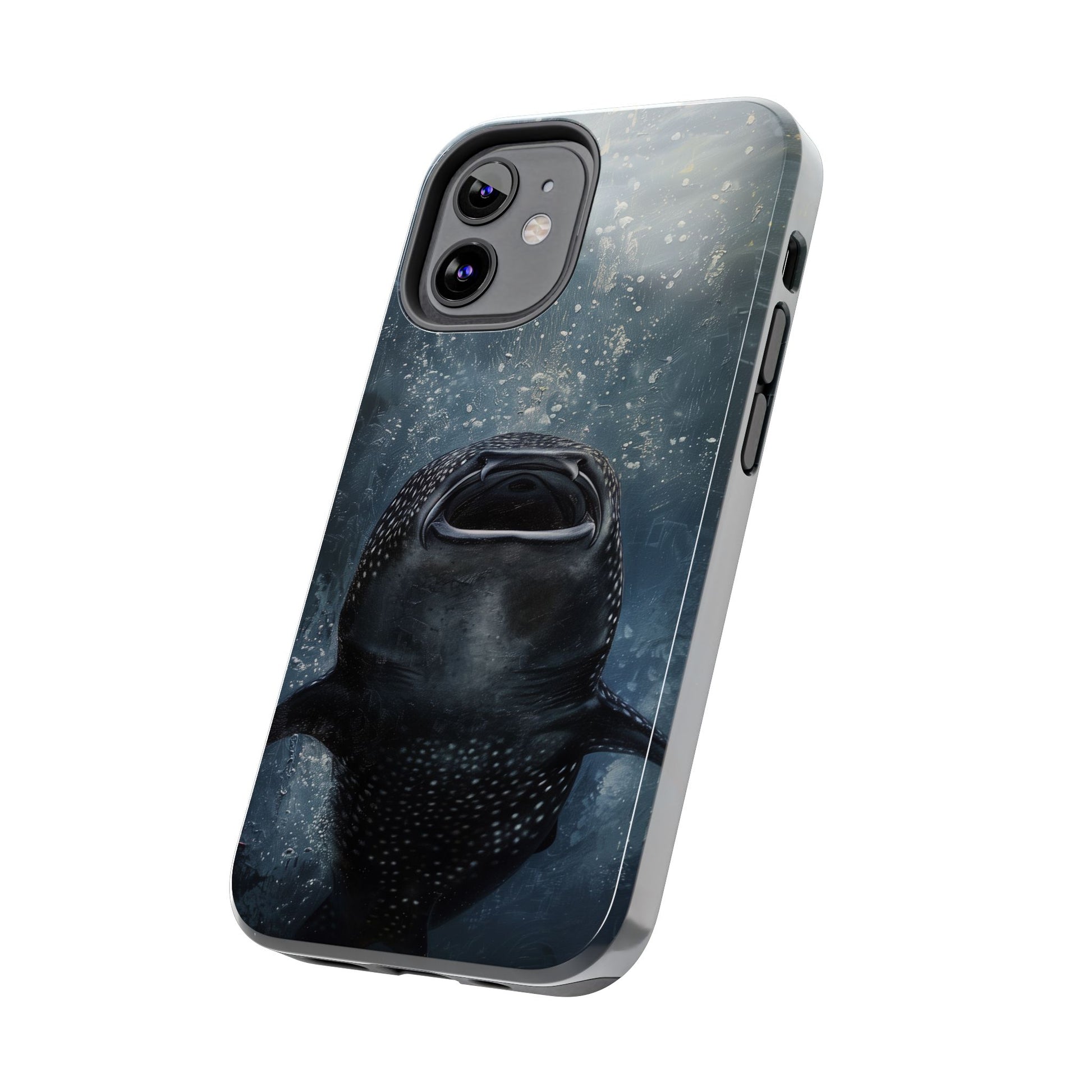 Rising Majesty: Whale Shark Feeding Tough Phone Case