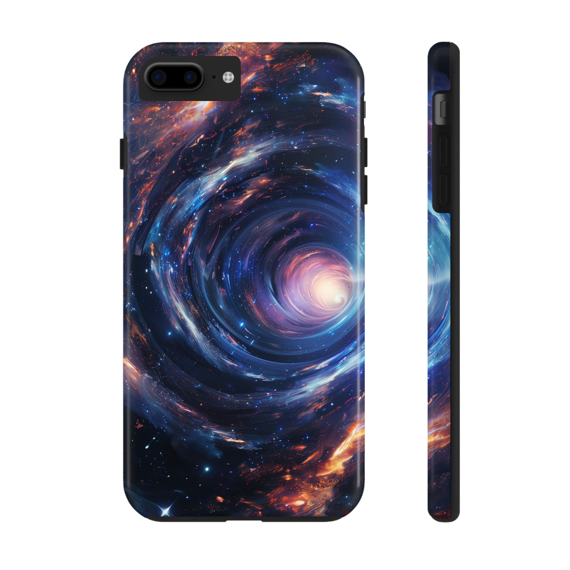 Dr Who inspired Phone Case - Space Wormholes Phone Case - Cosmic Galaxy Cover with Futuristic Wormhole Design - Sci-Fi Protective Case