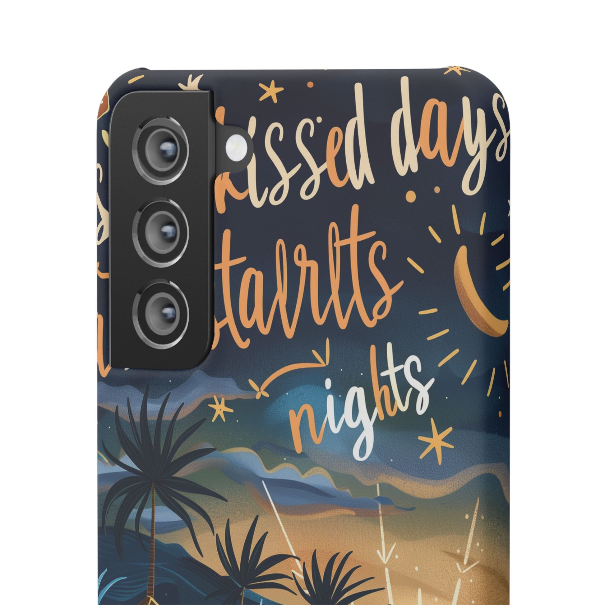 Sun Kissed Days and Starlit Nights Slim Case for Android