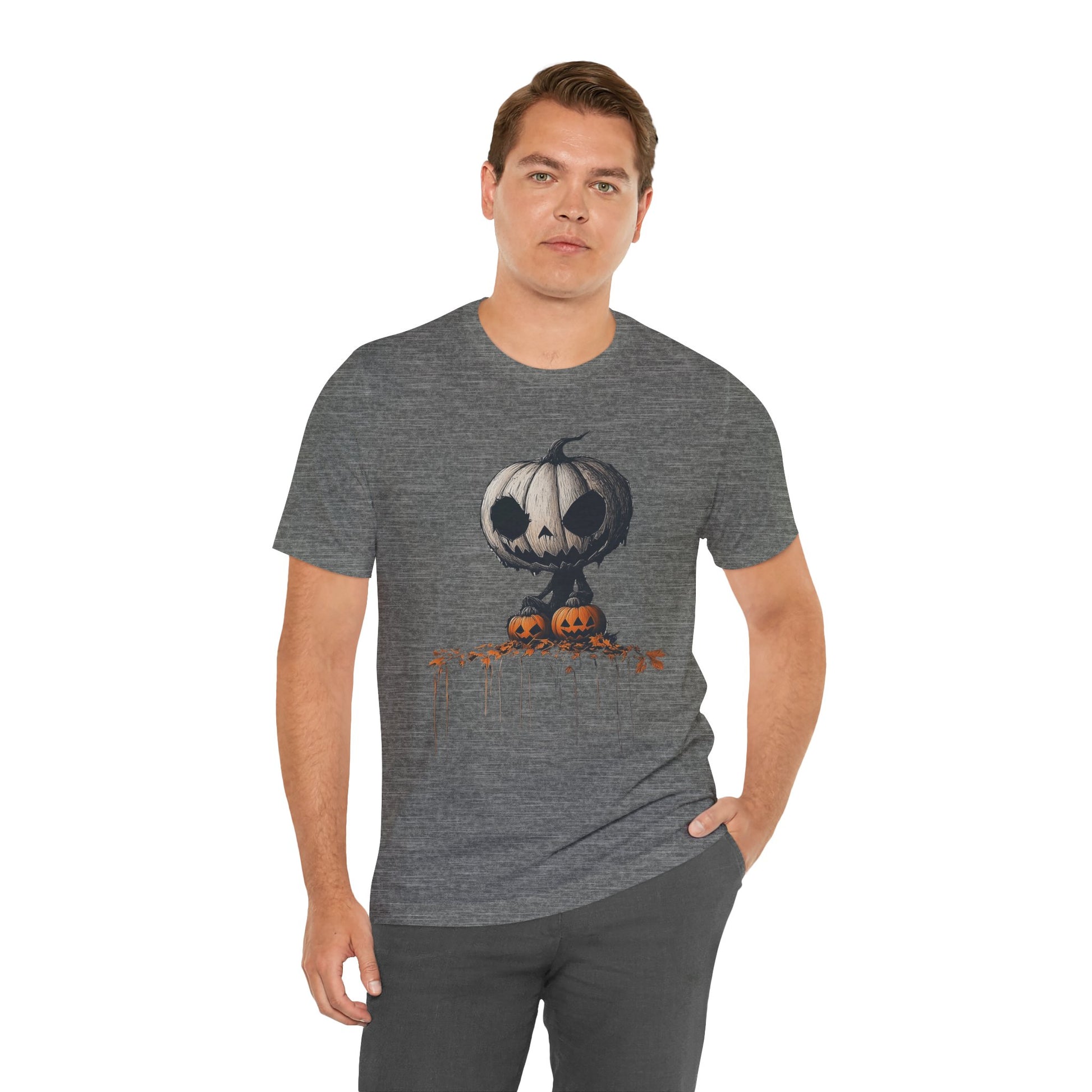 Halloween Spirit Graphic Tee Chillin' with the Pumpkin King