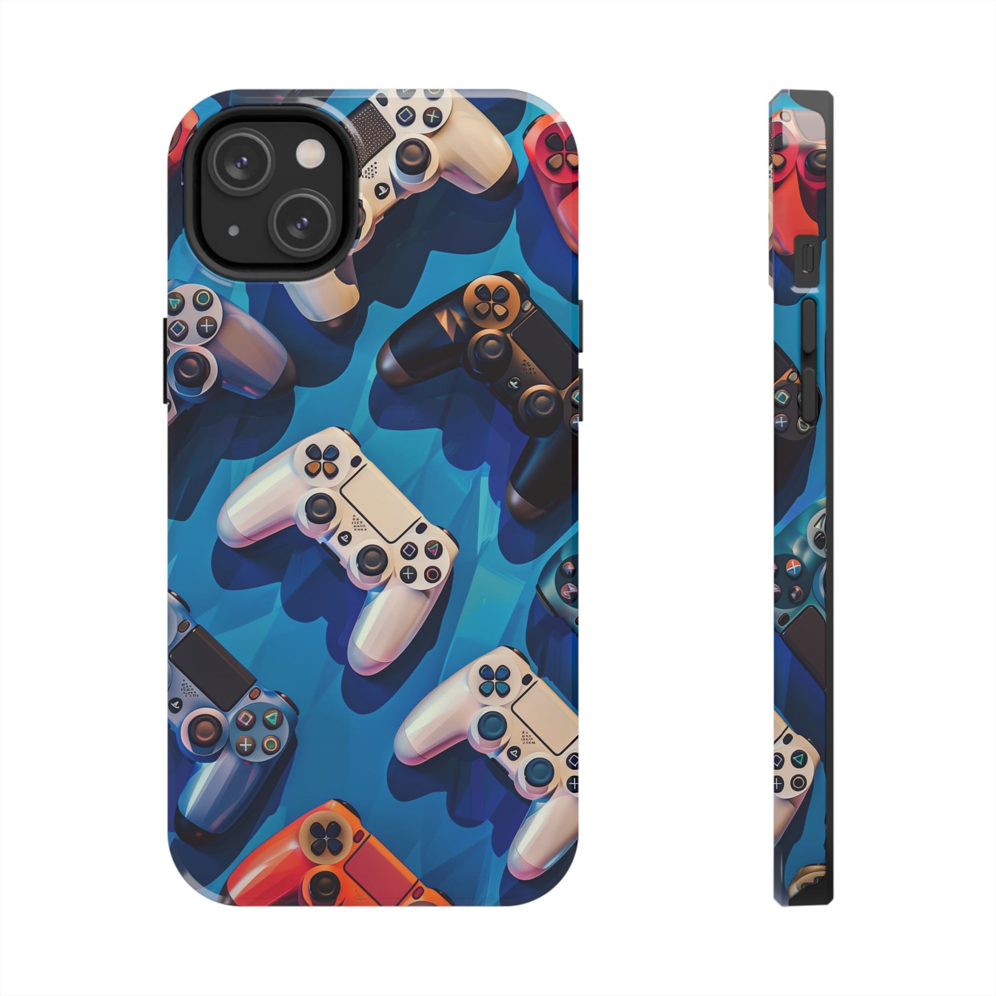 Video Game Controllers iPhone Case - Gamer Tough Phone Cover - Modern Gaming