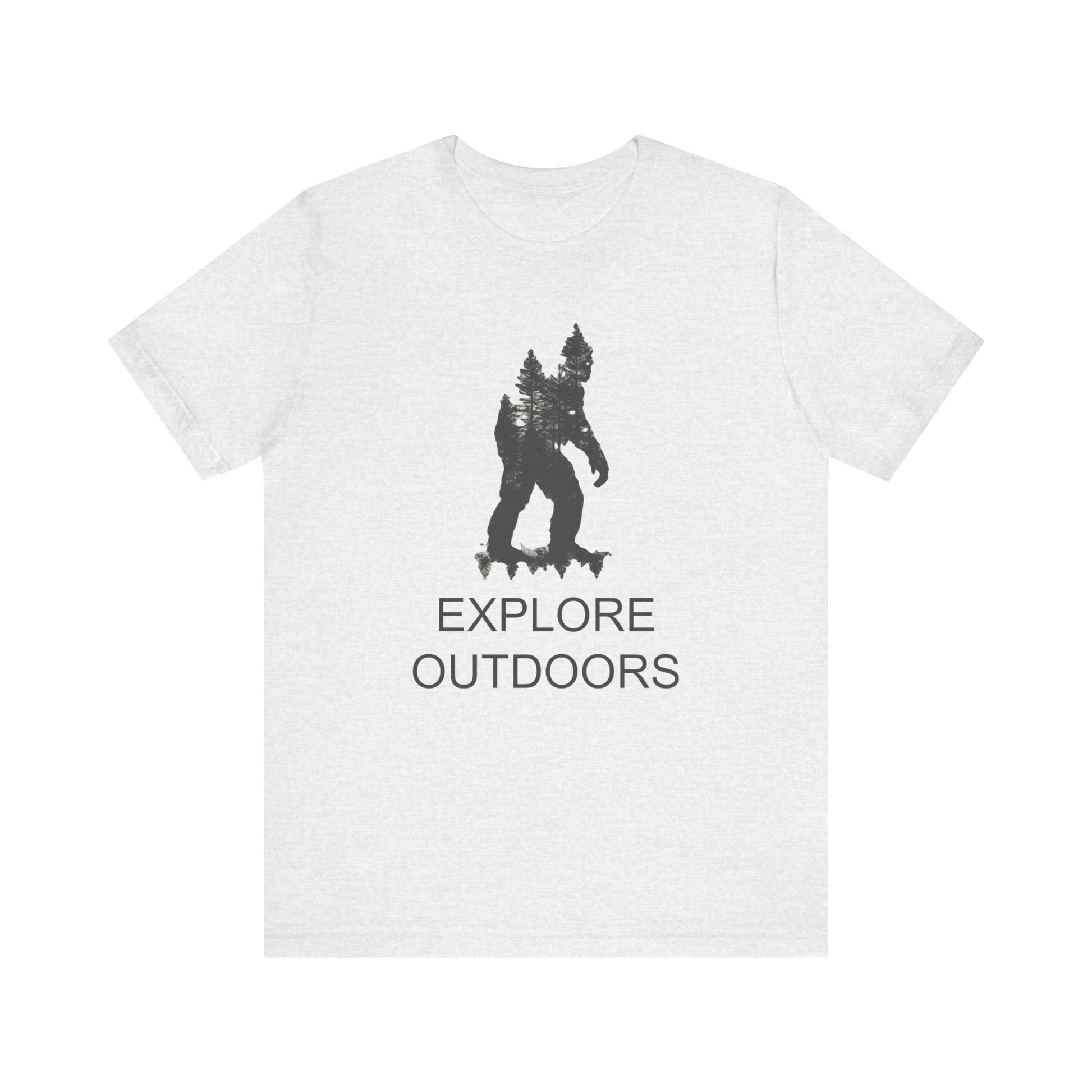 Bigfoot Shirt, Explore Outdoors, Bigfoot Outdoors Shirt, Camping Shirt, Bigfoot Shirt, Shirt for Camping, Camping Trip Shirt, Bigfoot