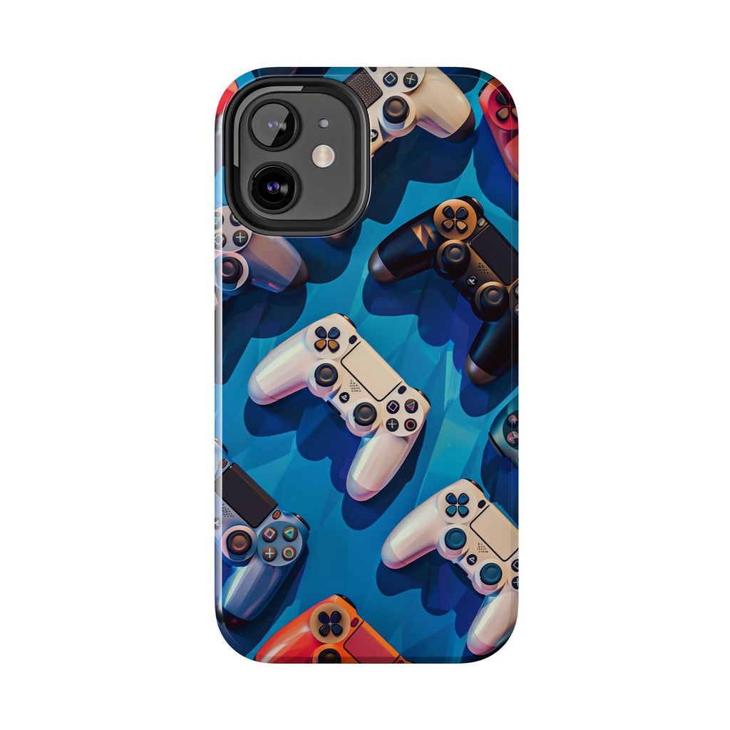 Video Game Controllers iPhone Case - Gamer Tough Phone Cover - Modern Gaming