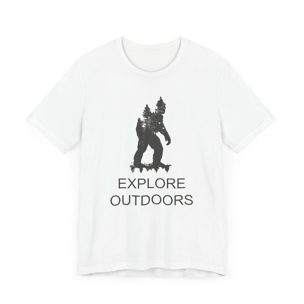 Bigfoot Shirt, Explore Outdoors, Bigfoot Outdoors Shirt, Camping Shirt, Bigfoot Shirt, Shirt for Camping, Camping Trip Shirt, Bigfoot