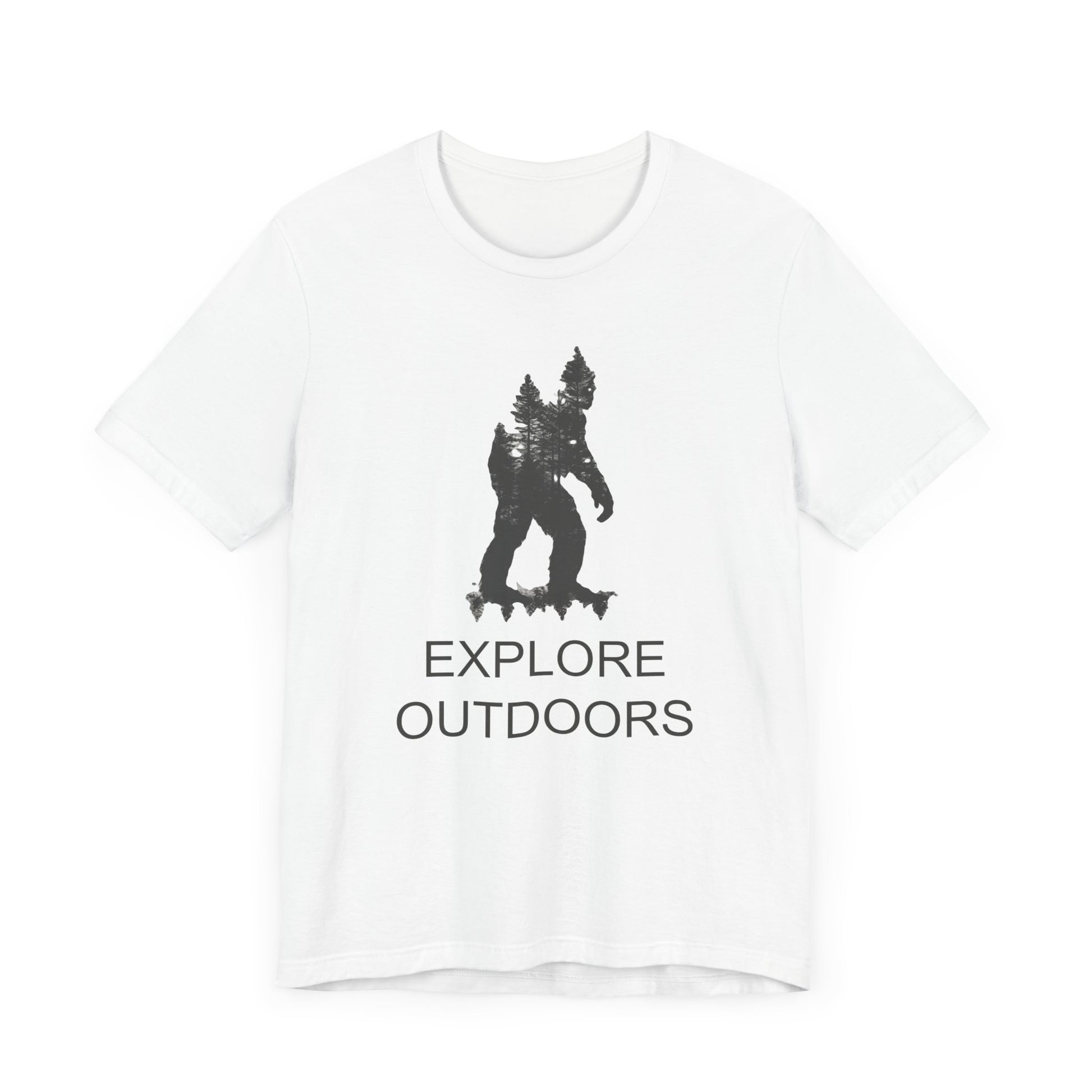 Bigfoot Shirt, Explore Outdoors, Bigfoot Outdoors Shirt, Camping Shirt, Bigfoot Shirt, Shirt for Camping, Camping Trip Shirt, Bigfoot